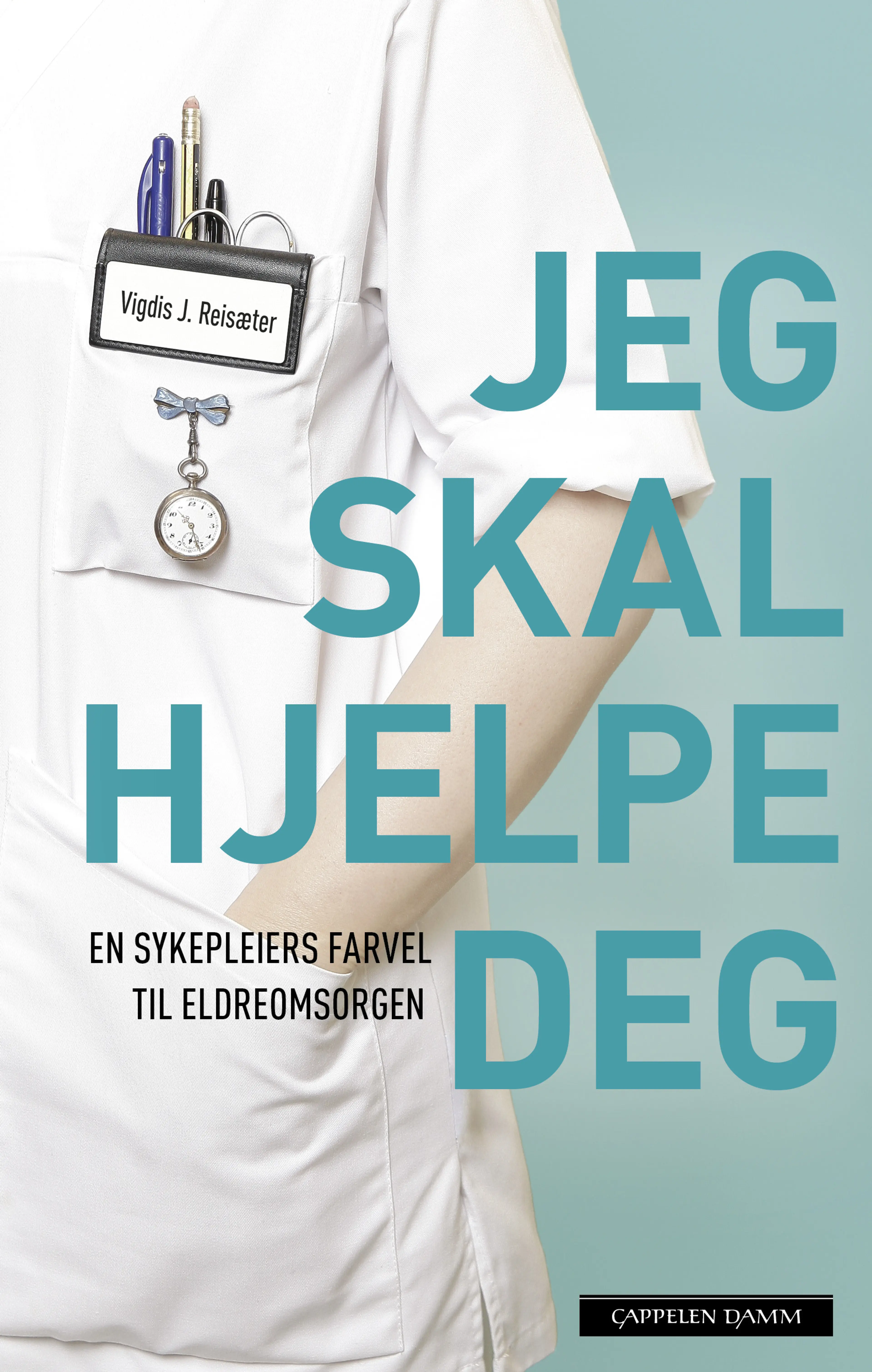 Omslag Jeg skal hjelpe deg av Vigdis J. Reisæter (Ebok)