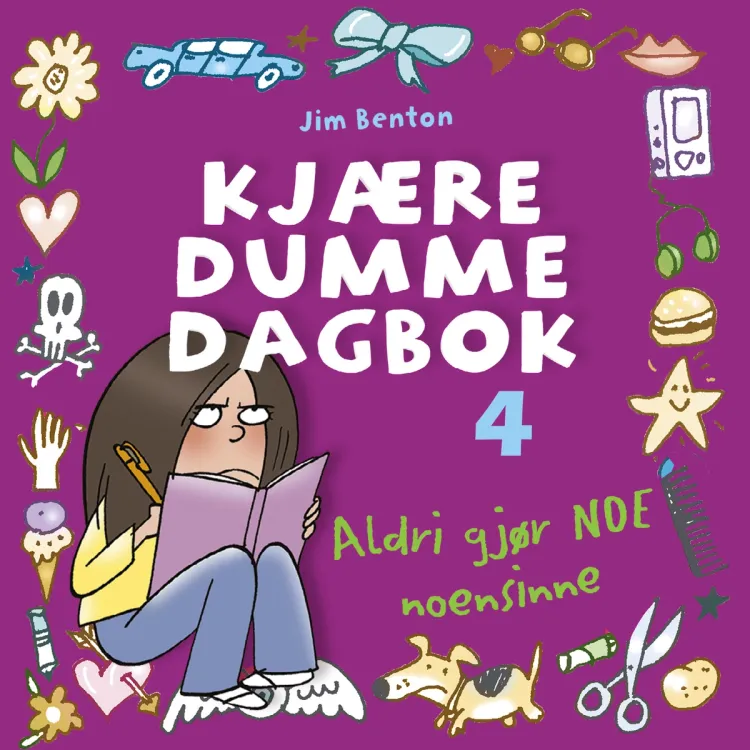 Omslag Aldri gjør NOE noensinne av Jim Benton (Lydbok)