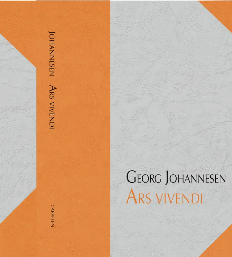 Omslag Ars vivendi av Georg Johannesen (Innbundet)