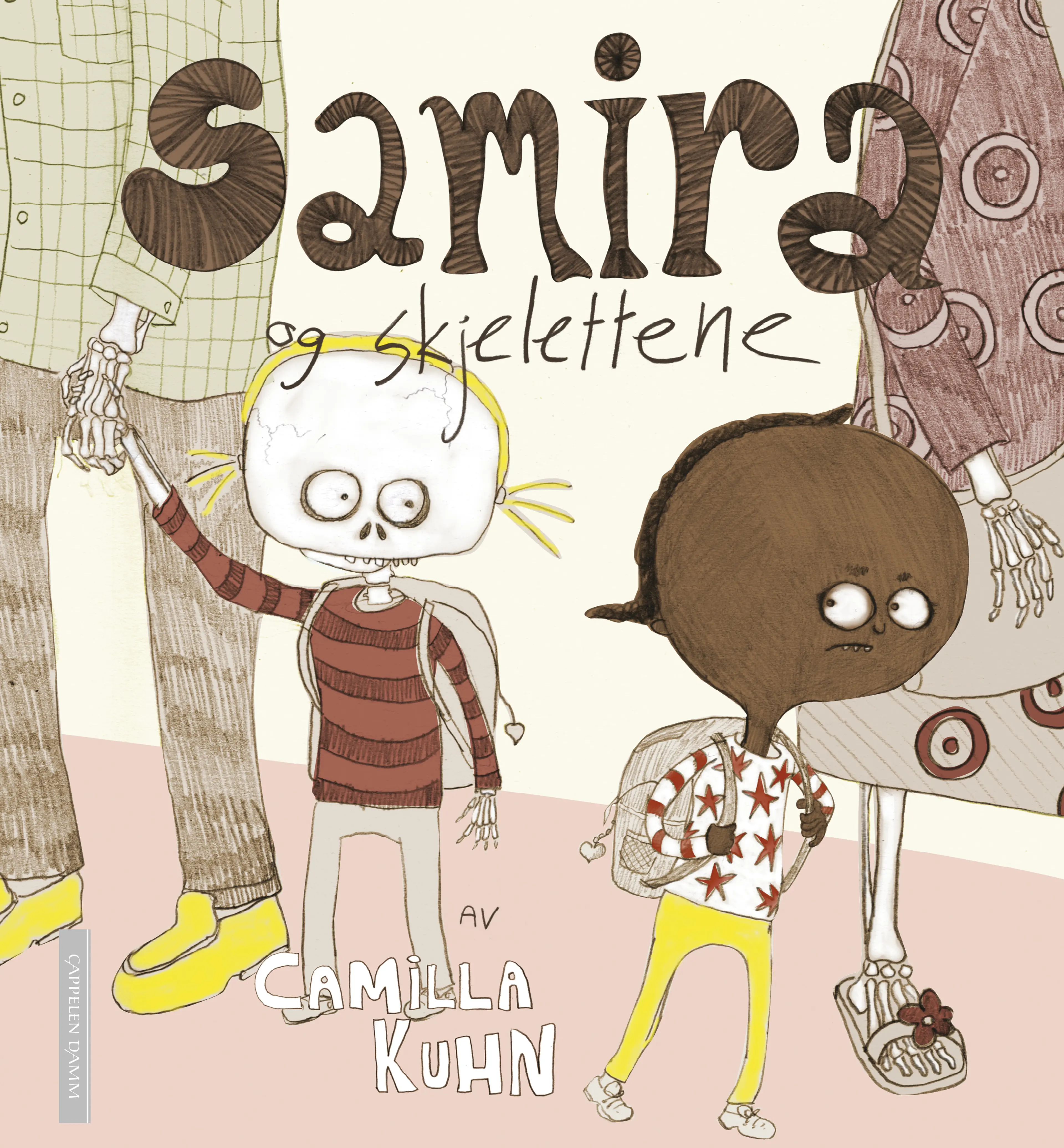 Omslag Samira og skjelettene av Camilla Kuhn (Innbundet)