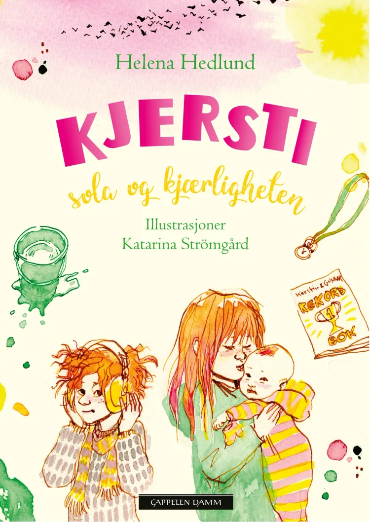 Omslag Kjersti - sola og kjærligheten av Helena Hedlund (Innbundet)