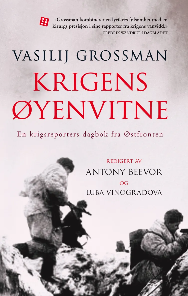 Omslag Krigens øyenvitne av Antony Beevor og Vasilij Grossman (Heftet)