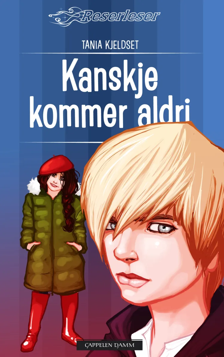 Omslag Kanskje kommer aldri av Tania Kjeldset (Innbundet)