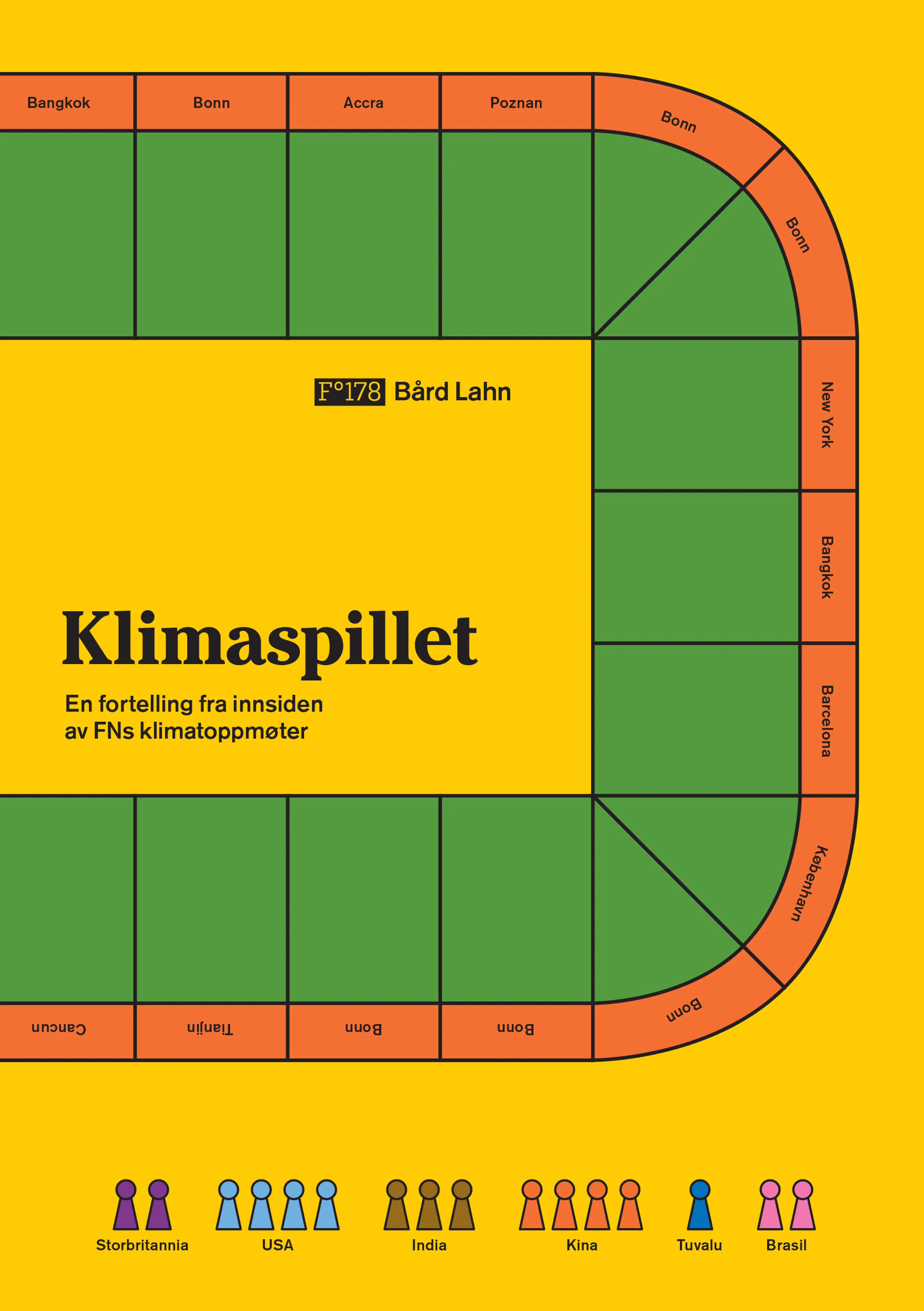 Omslag Klimaspillet av Bård Lahn (Heftet)
