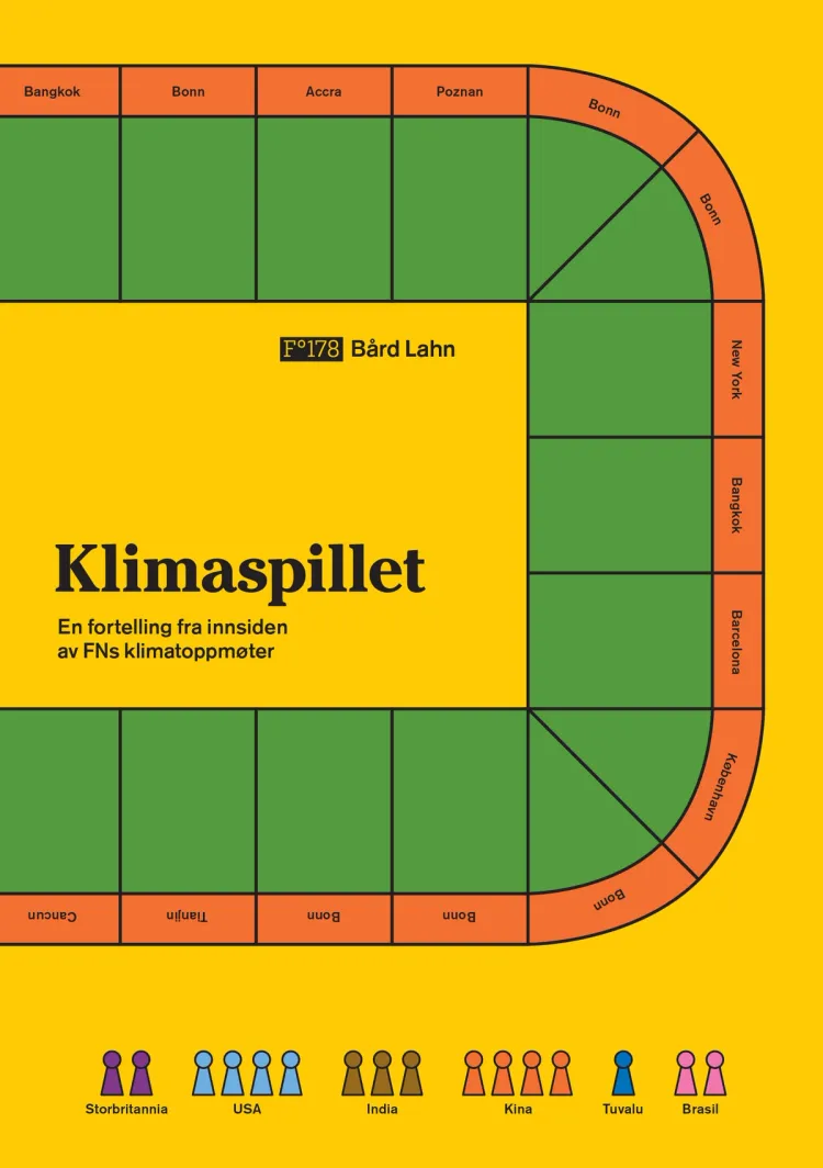 Omslag Klimaspillet av Bård Lahn (Heftet)