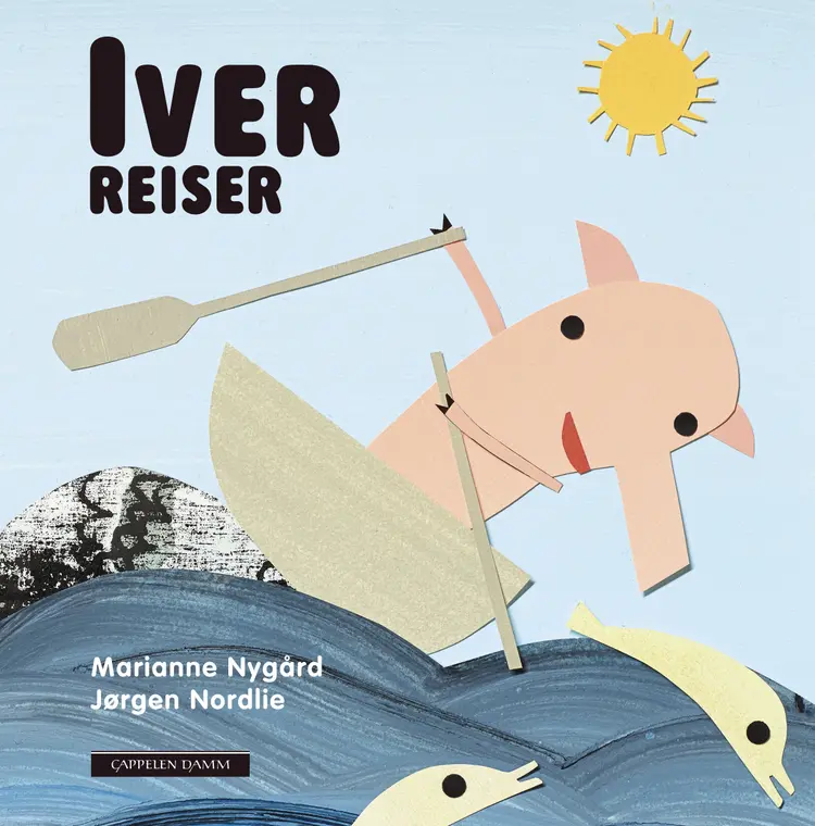 Omslag Iver reiser av Marianne Nygård og Jørgen Due Nordlie (Innbundet)