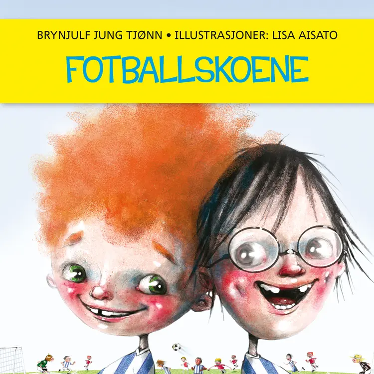 Omslag Fotballskoene av Brynjulf Jung Tjønn (Lydbok)