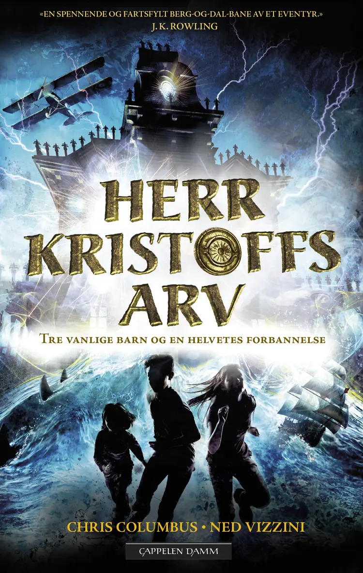 Omslag Herr Kristoffs arv av Chris Columbus og Ned Vizzini (Ebok)