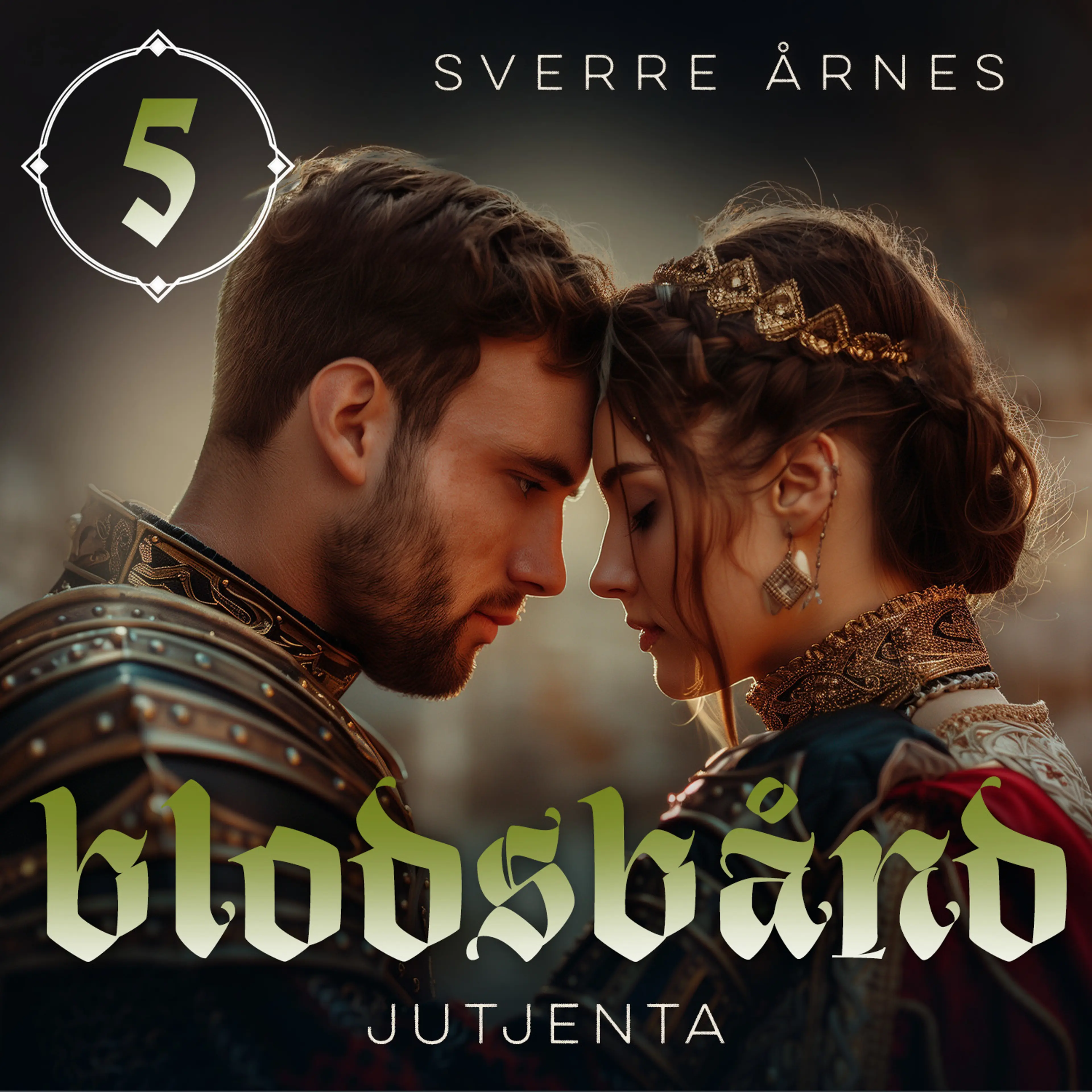 Omslag Jutjenta av Sverre Årnes (Lydbok)
