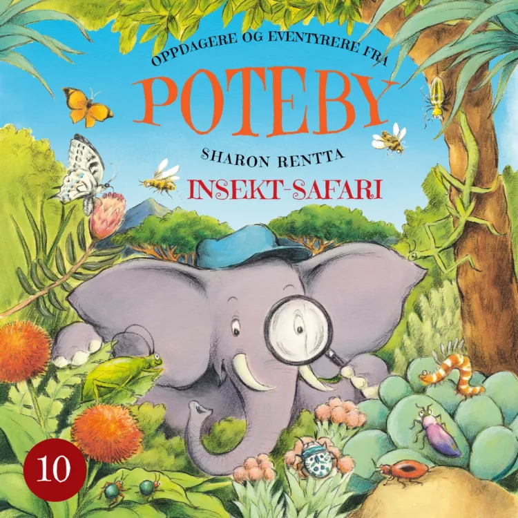 Omslag Poteby - Insekt-safari av Sharon Rentta (Lydbok)