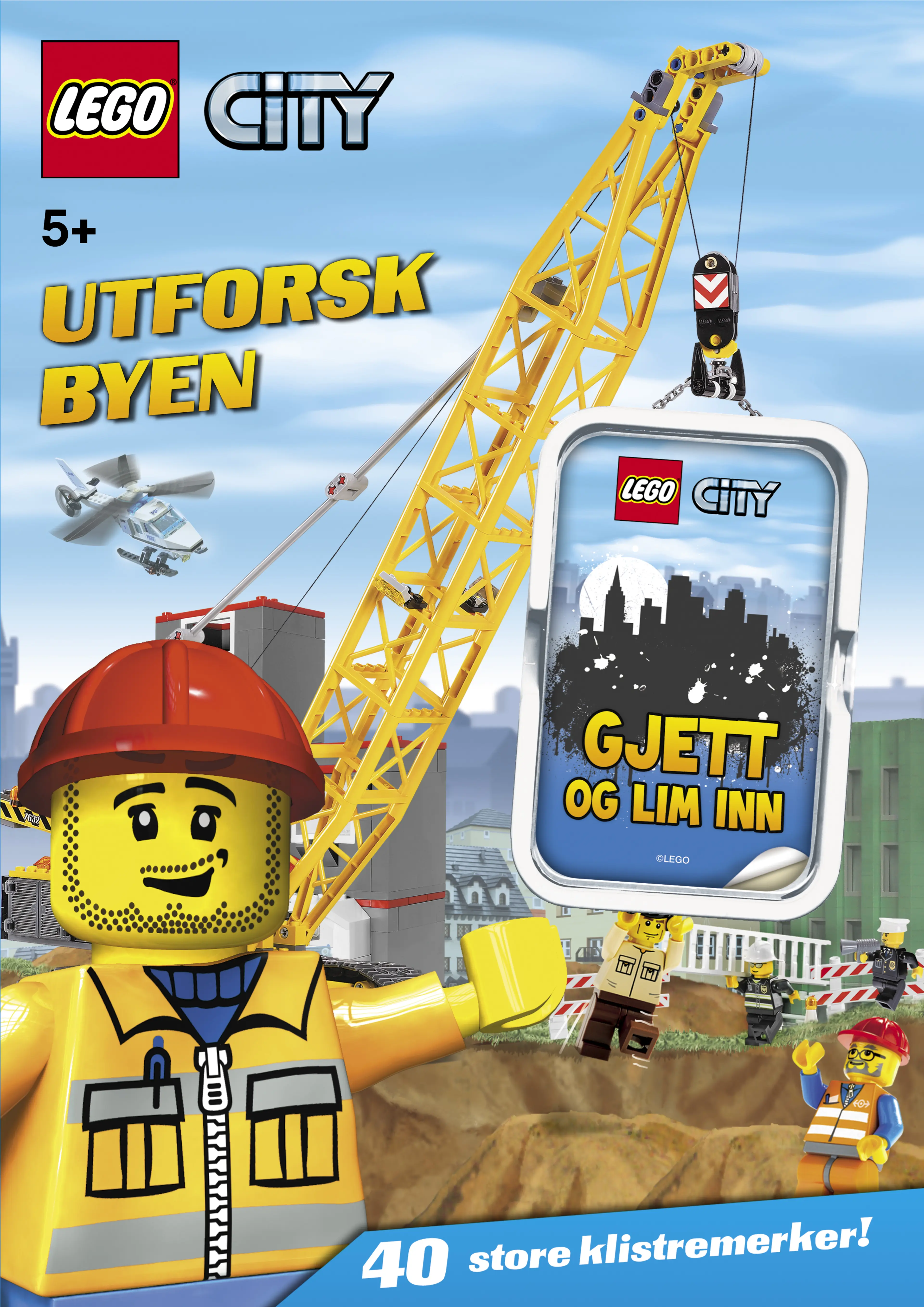 Omslag LEGO® City - Utforsk byen (Heftet)