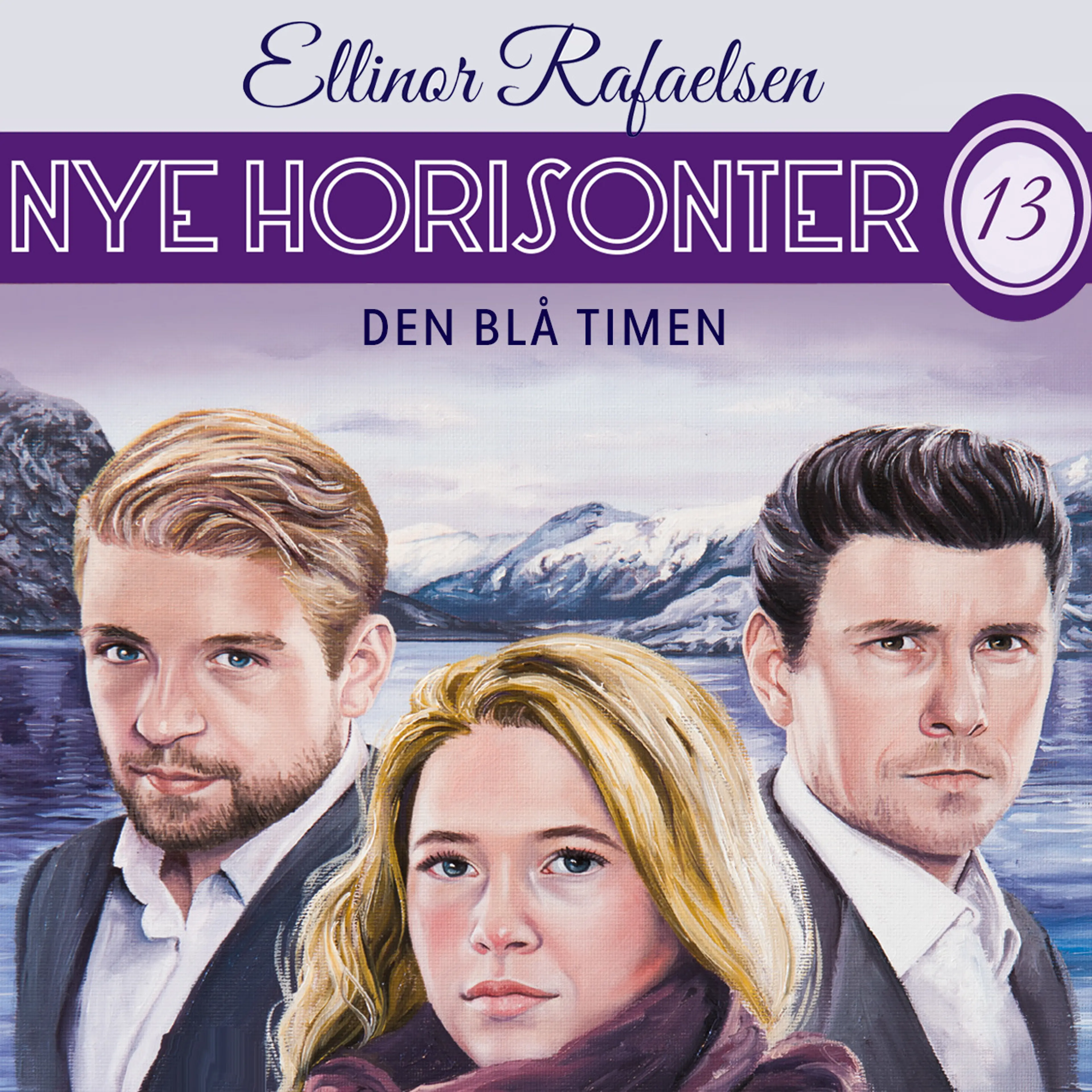 Omslag Den blå timen av Ellinor Rafaelsen (Lydbok)