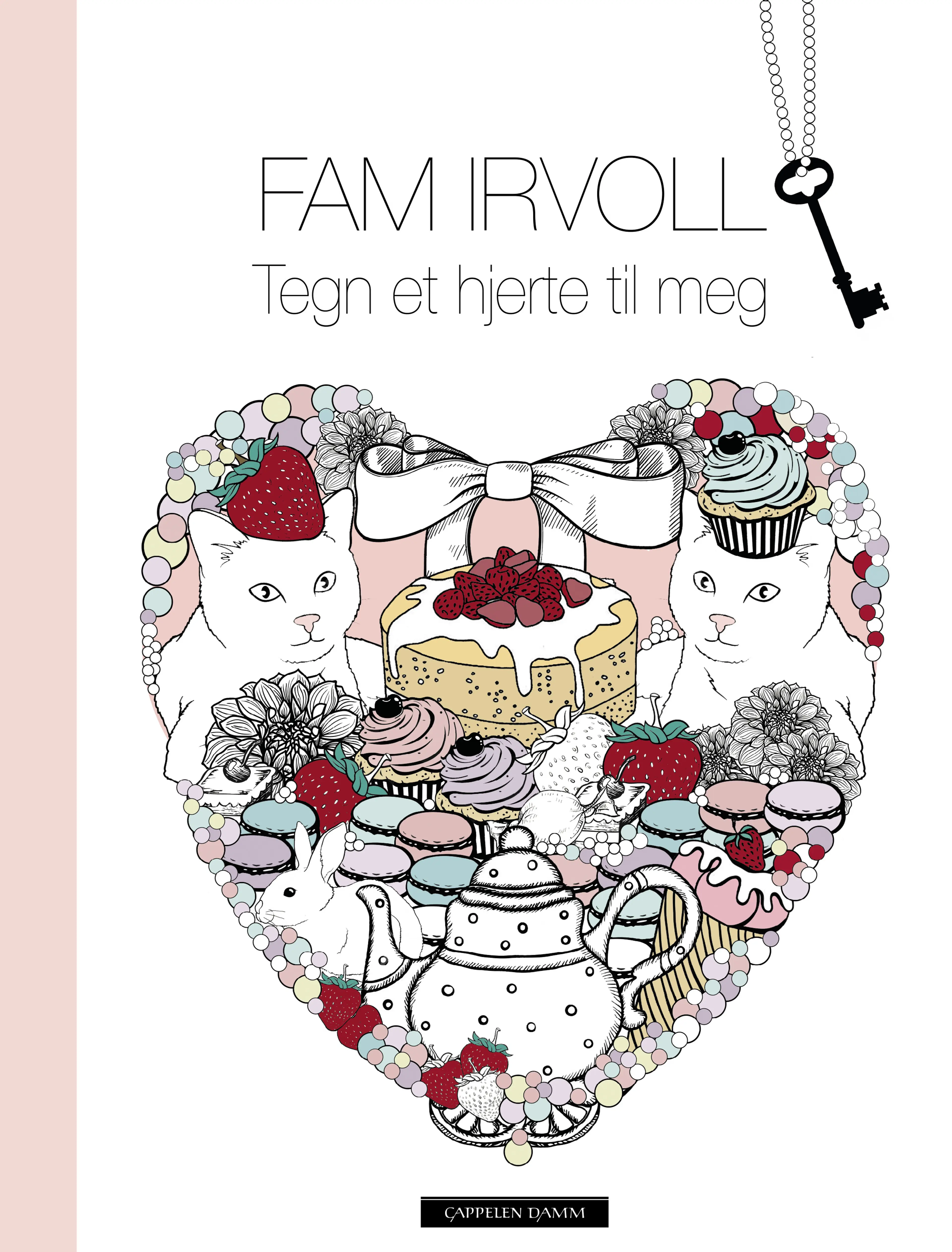 Omslag Tegn et hjerte til meg av Fam Irvoll (Innbundet)