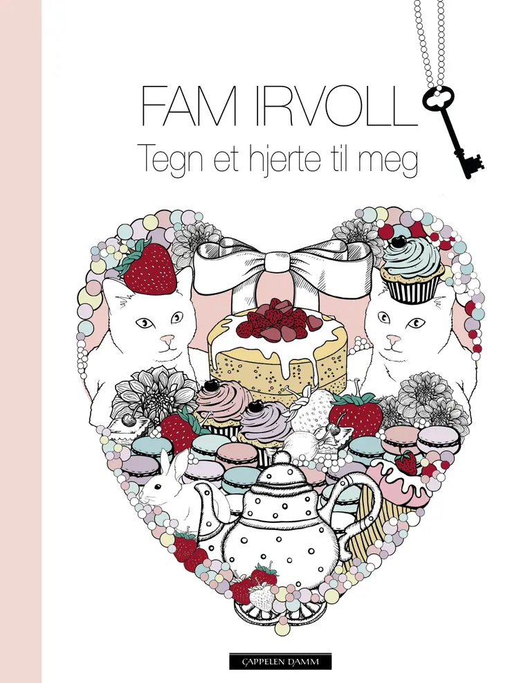 Omslag Tegn et hjerte til meg av Fam Irvoll (Innbundet)