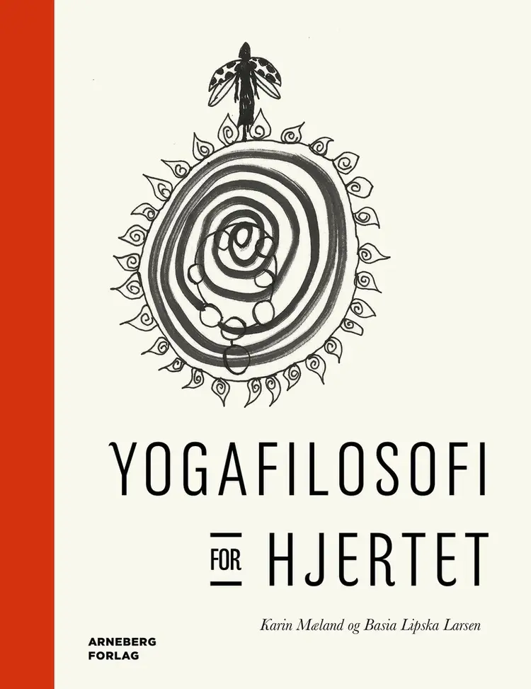 Omslag Yogafilosofi for hjertet av Karin Mæland (Innbundet)