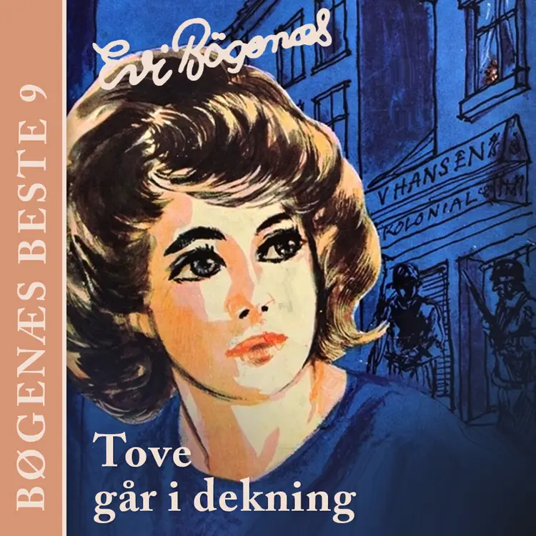 Omslag Tove går i dekning av Evi Bøgenæs (Nedlastbar lydbok)