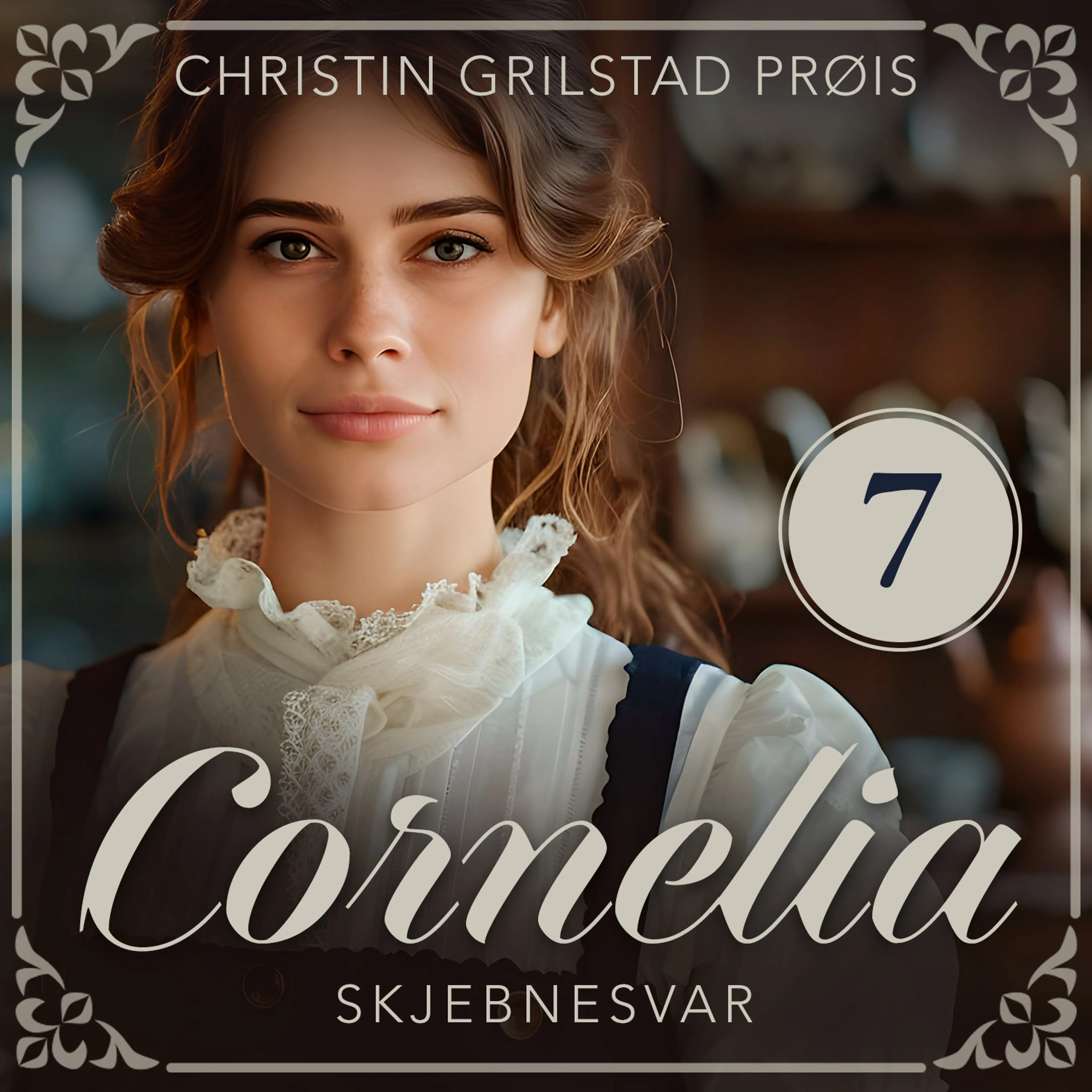 Omslag Skjebnesvar av Christin Grilstad Prøis (Lydbok)