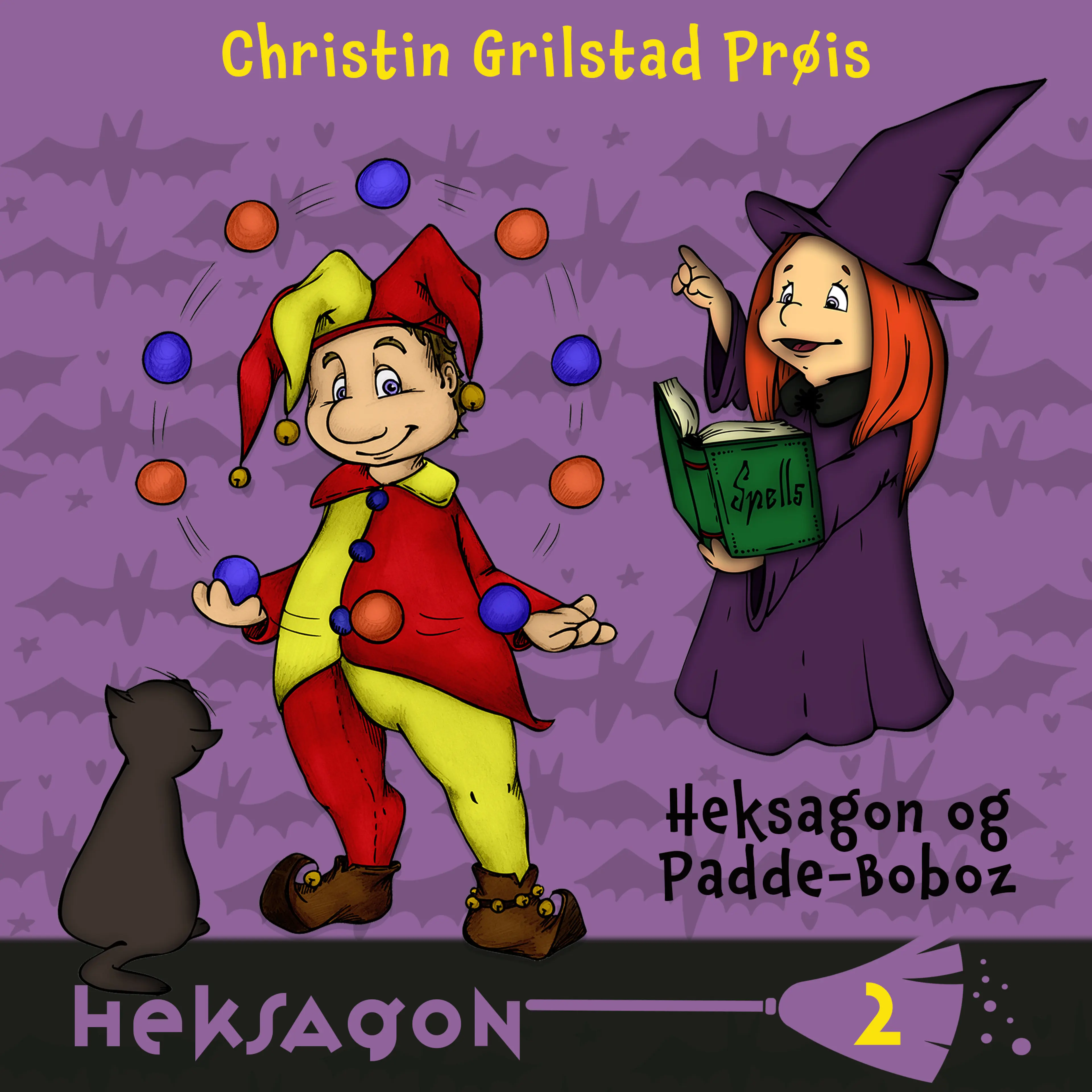 Omslag Heksagon og Padde-Boboz av Christin Grilstad Prøis (Lydbok)
