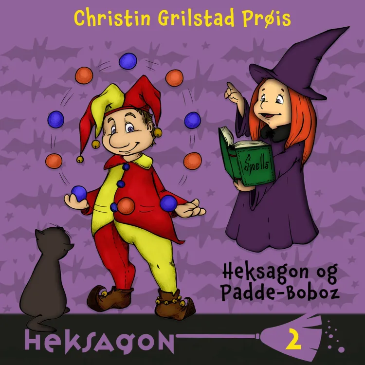 Omslag Heksagon og Padde-Boboz av Christin Grilstad Prøis (Lydbok)