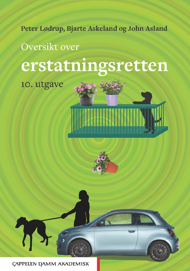 Omslag Oversikt over erstatningsretten av Peter Lødrup, Bjarte Askeland og John Asland (Heftet)