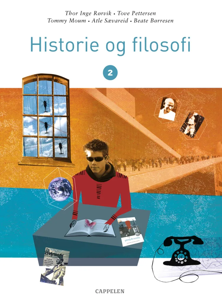 Omslag Historie og filosofi 2 (2008) av Tommy Moum (Innbundet)