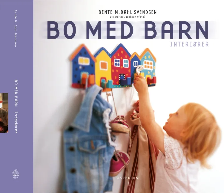 Omslag Bo med barn av Bente M. D. Svendsen (Innbundet)