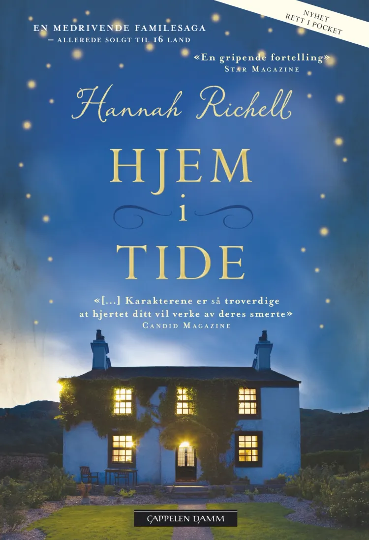 Omslag Hjem i tide av Hannah Richell (Heftet)