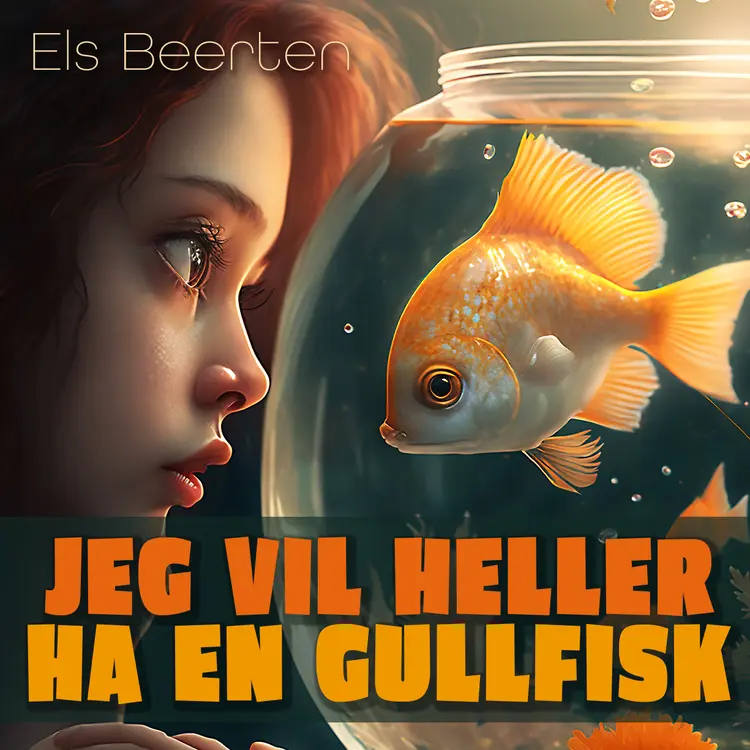 Omslag Jeg vil heller ha en gullfisk av Els Beerten (Lydbok)