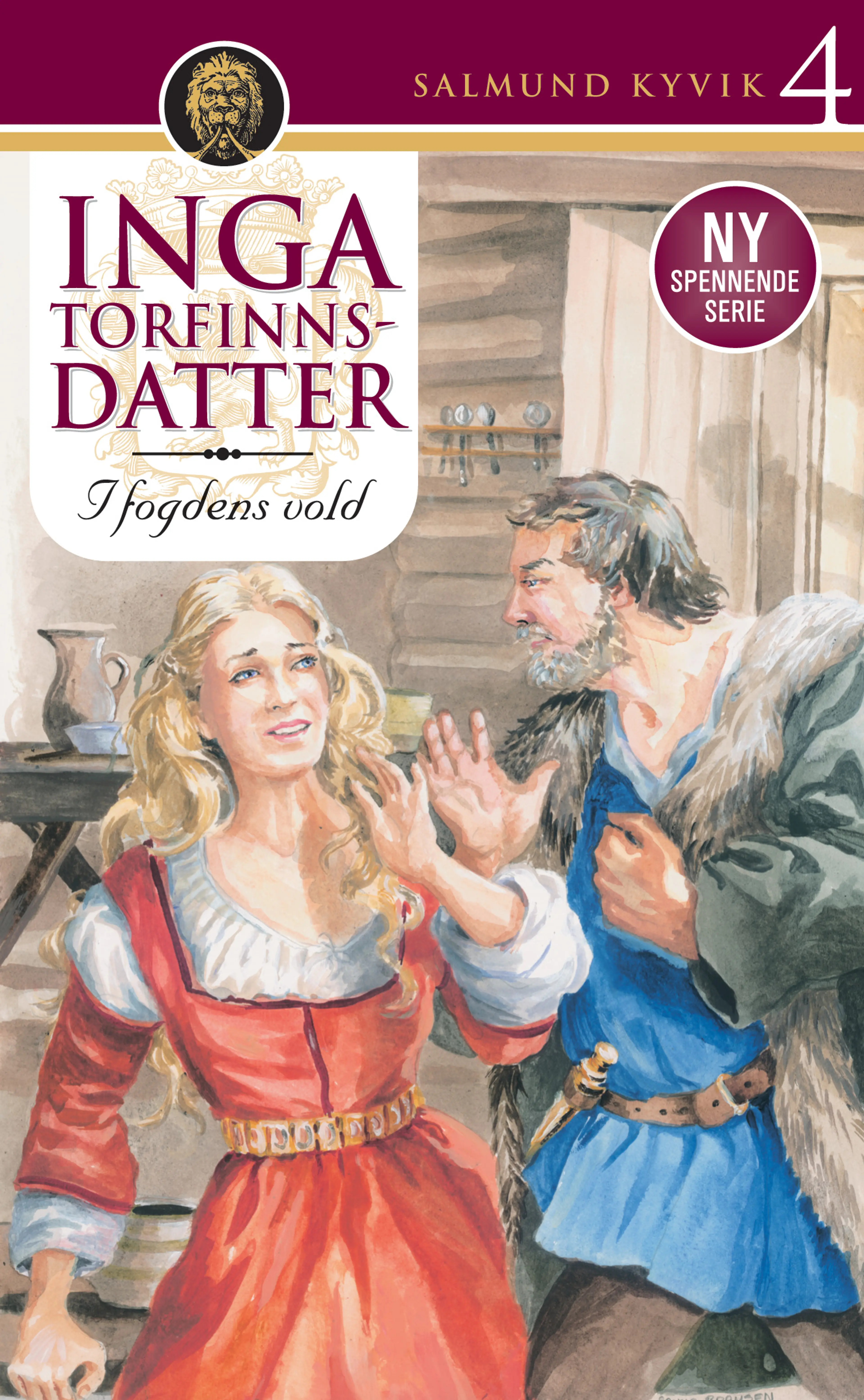Omslag I fogdens vold av Salmund Kyvik (Ebok)