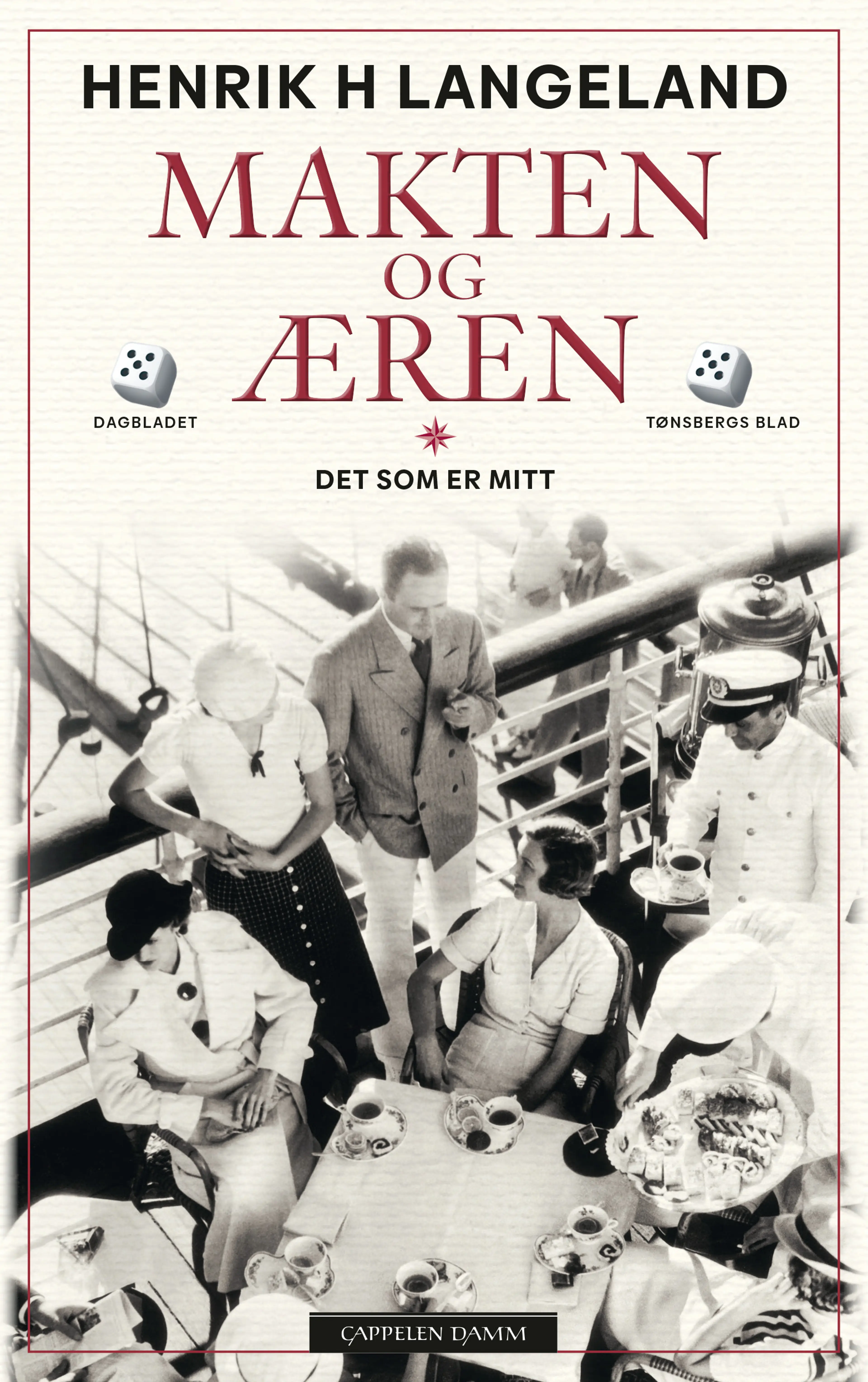 Omslag Makten og æren av Henrik H. Langeland (Ebok)