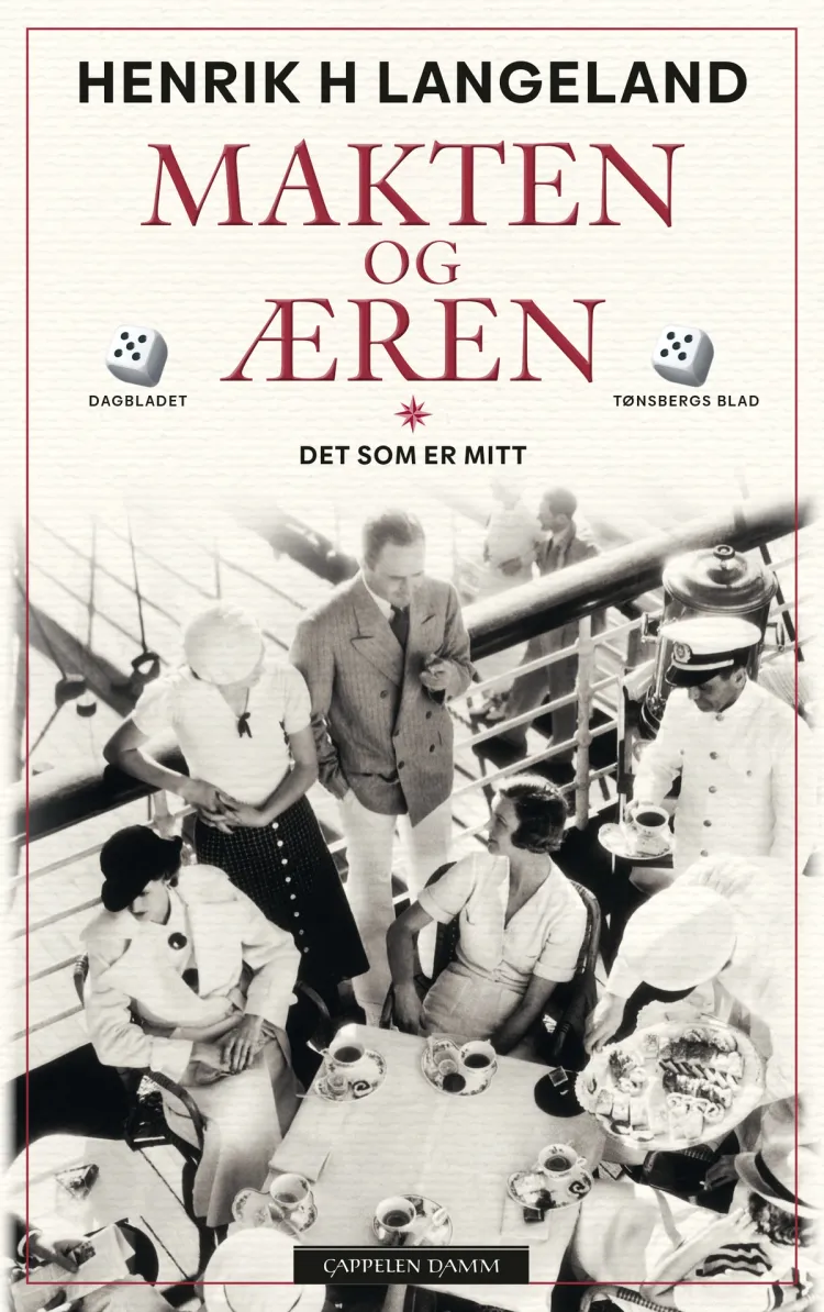 Omslag Makten og æren av Henrik H. Langeland (Ebok)