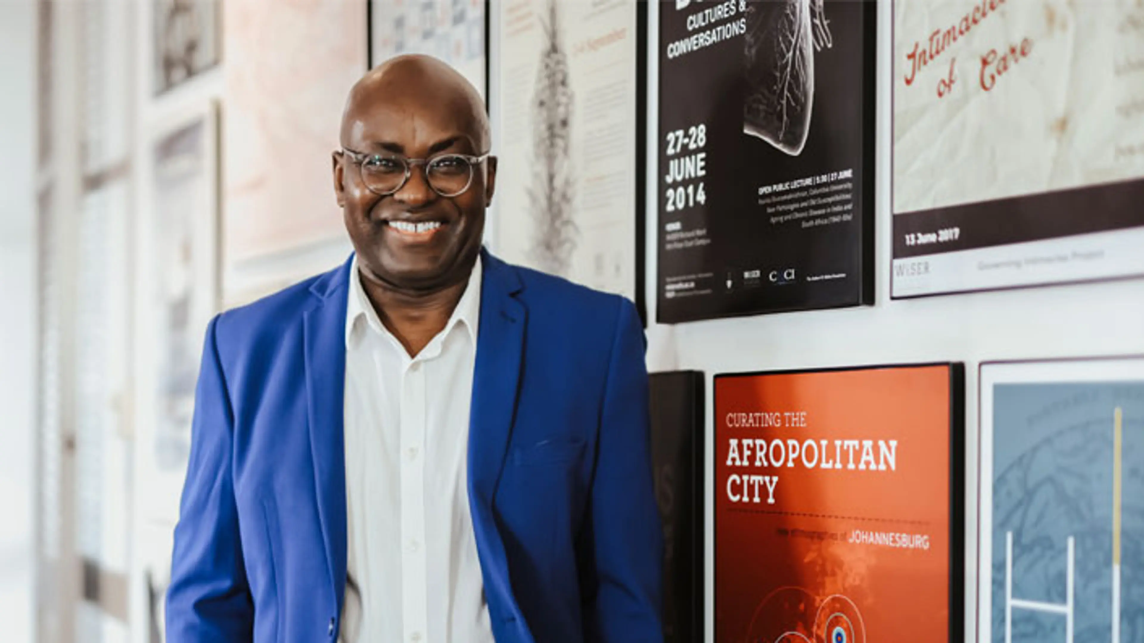 Foto av Achille Mbembe