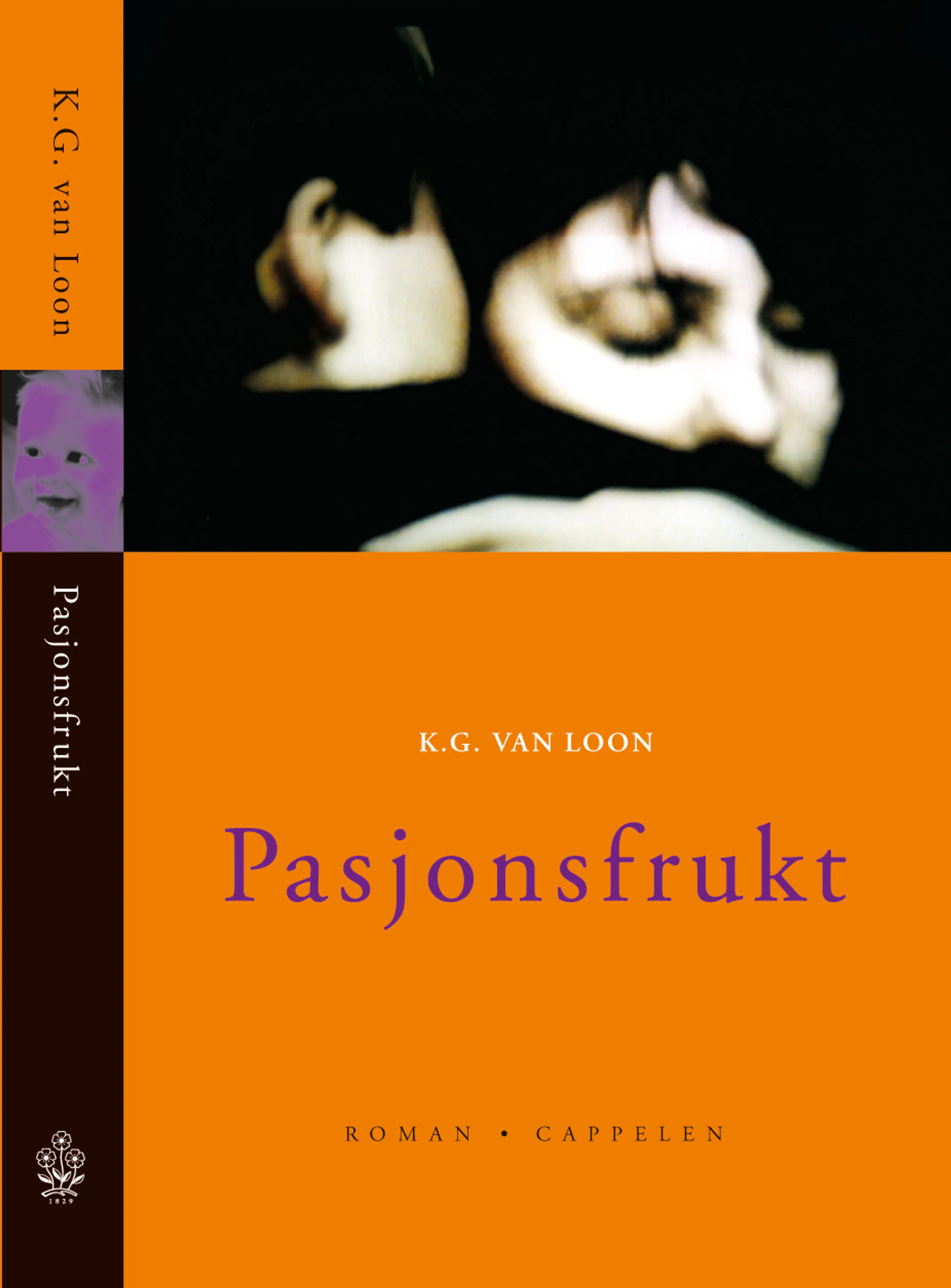 Omslag Pasjonsfrukt av Karel Glastra van Loon (Innbundet)
