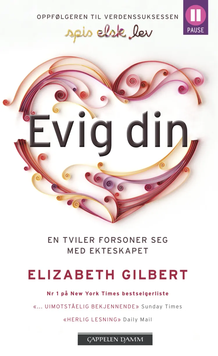 Omslag Evig din av Elizabeth Gilbert (Heftet)