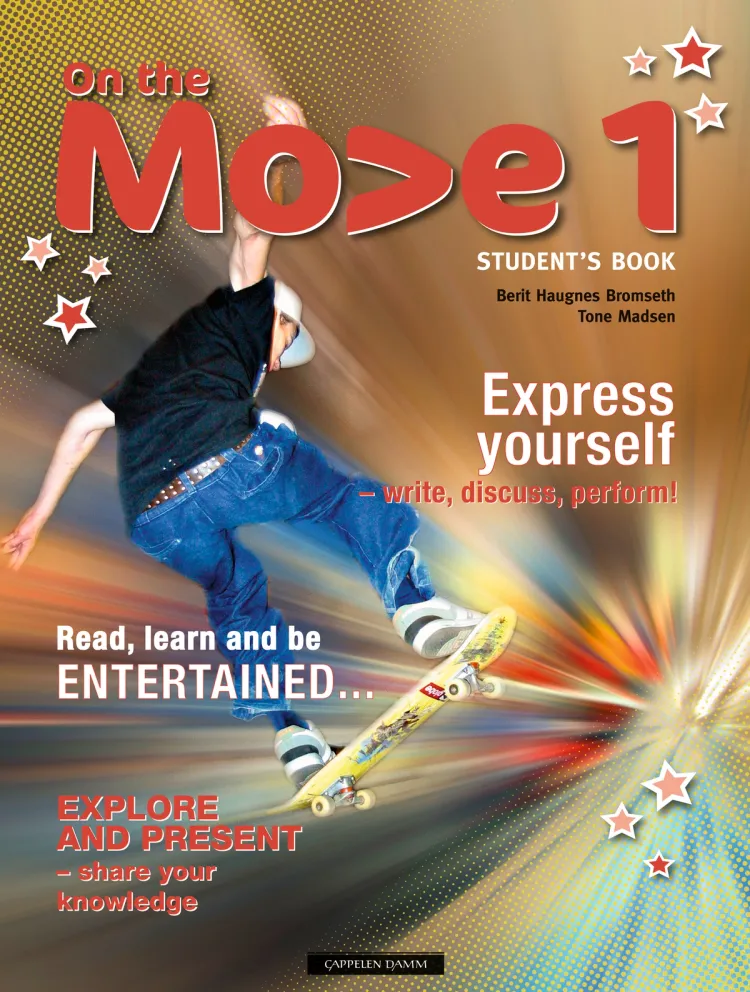 Omslag On the Move 1 Student's Book av Berit Haugnes Bromseth og Tone Madsen (Innbundet)