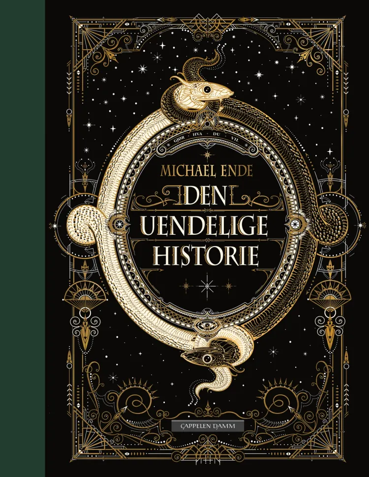 Omslag Den uendelige historie av Michael Ende (Innbundet)