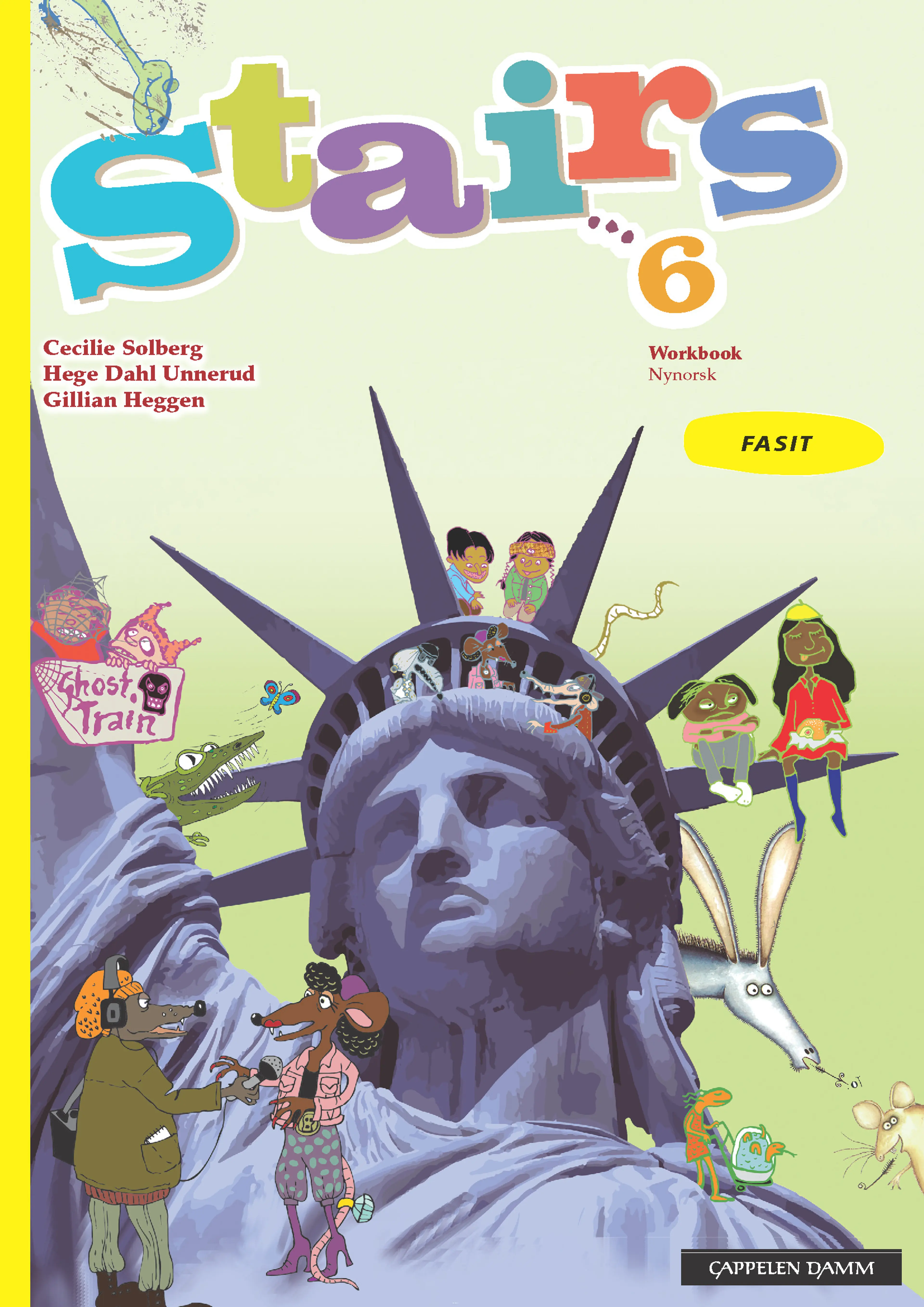 Omslag Stairs 6 Utgåve 2 Fasit Workbook av Cecilie Solberg, Hege Dahl Unnerud og Gillian Heggen (Ukjent)