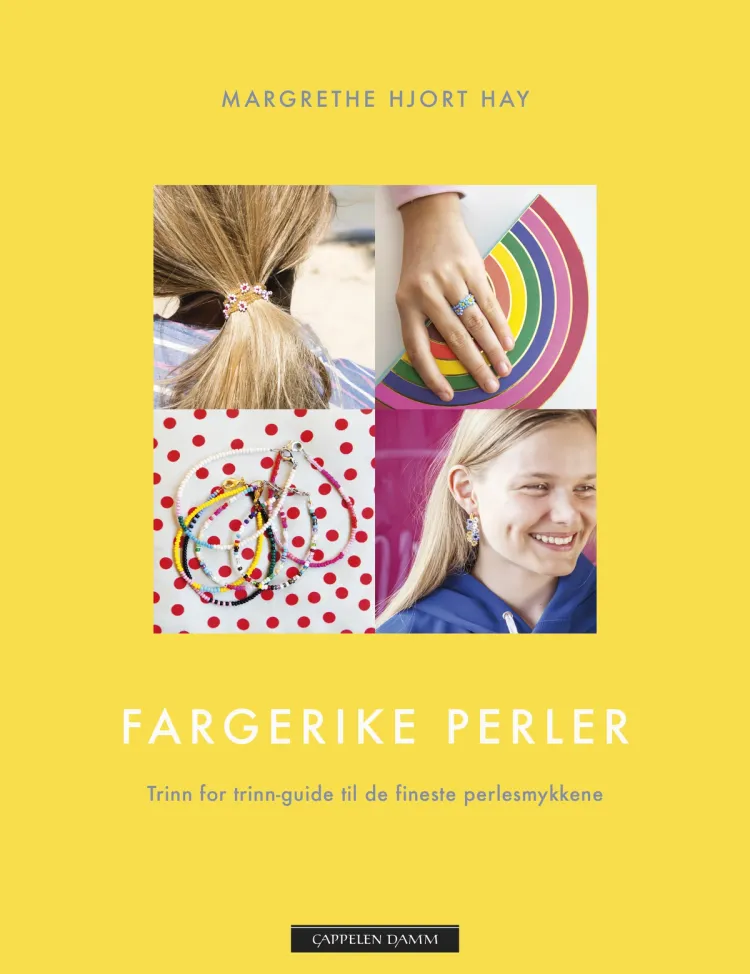 Omslag Fargerike perler av Margrethe Hjort Hay (Innbundet)