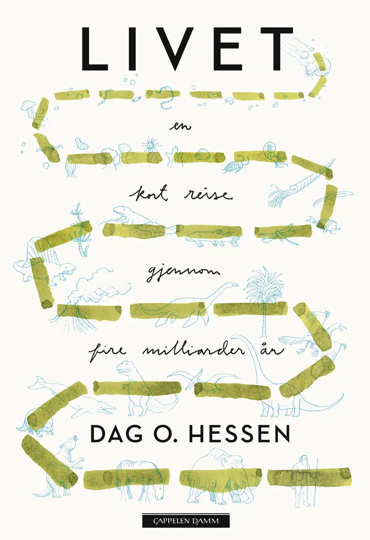 Omslag Livet av Dag O. Hessen (Innbundet)