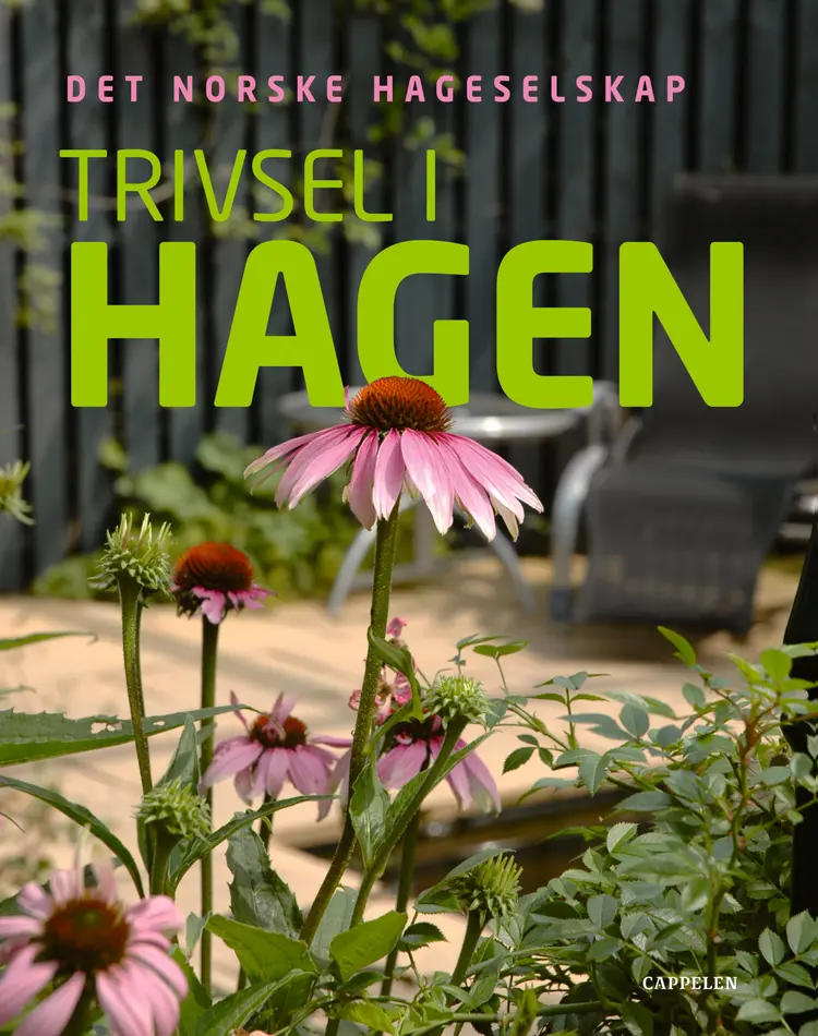 Omslag Trivsel i hagen av Det norske hageselskap (Innbundet)