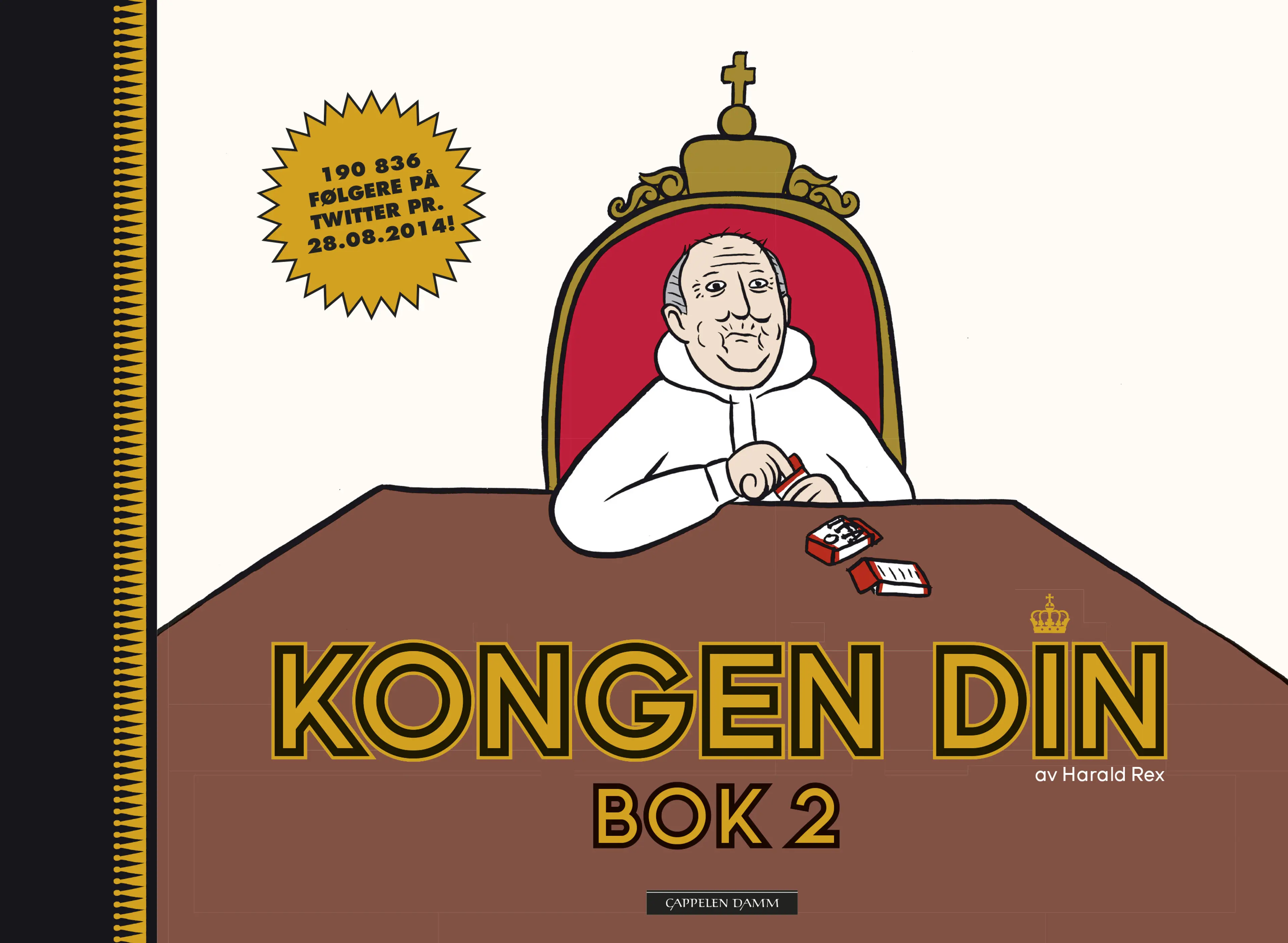 Omslag Kongen din 2 av Odd-Magnus Williamson (Heftet)