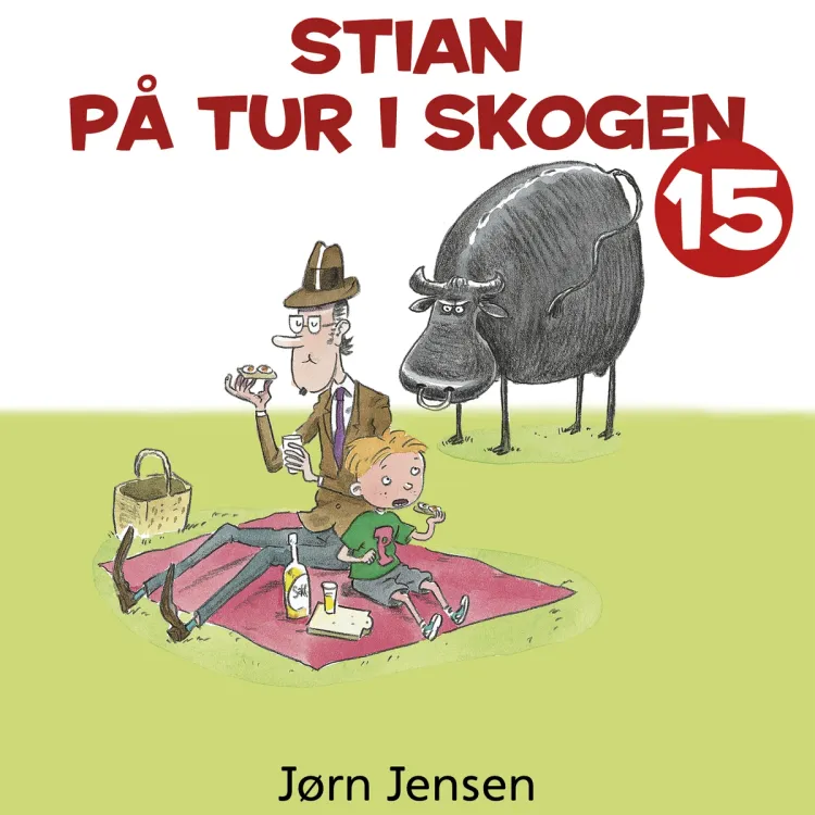 Omslag Stian på tur i skogen av Jørn Jensen (Lydbok)