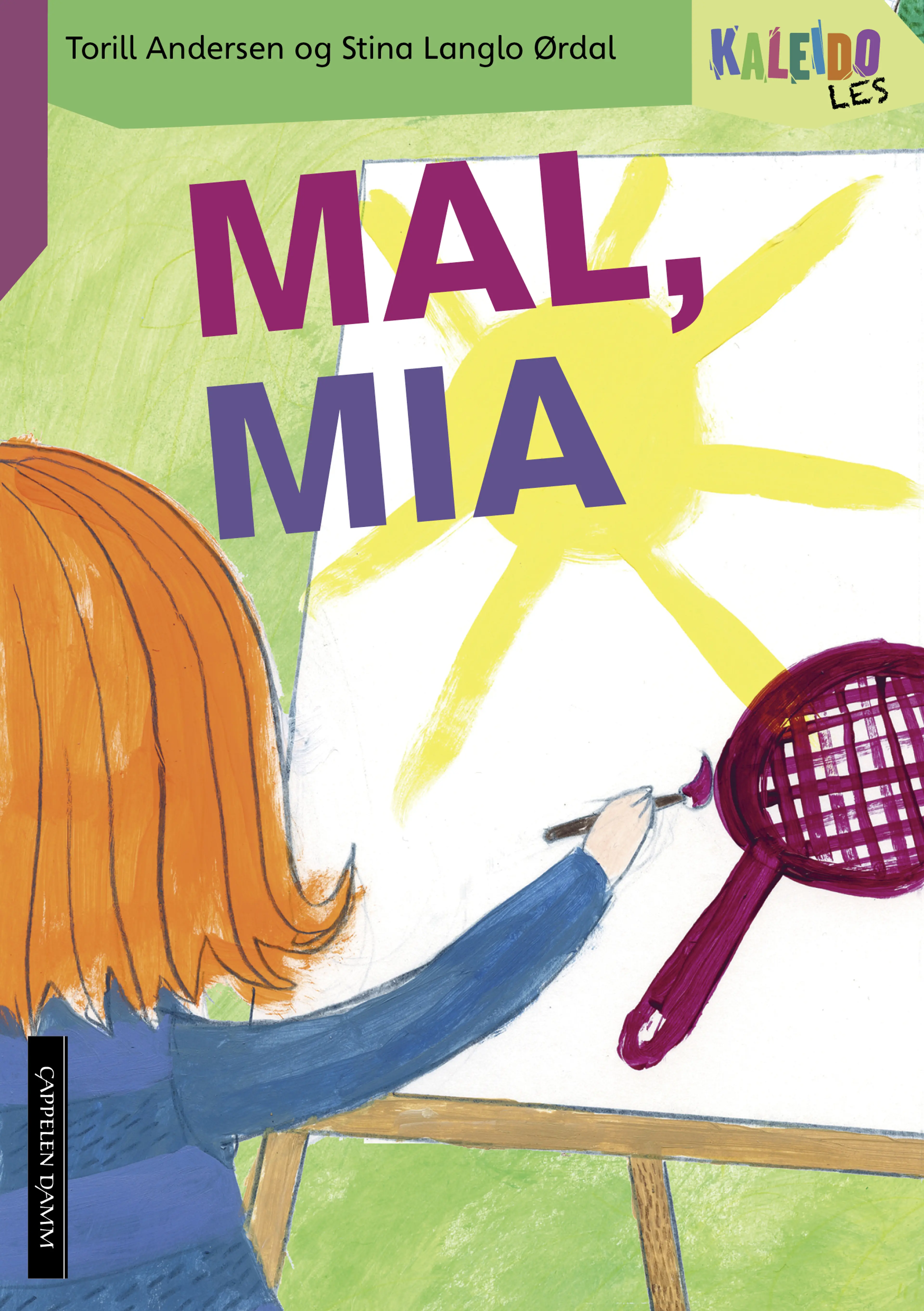 Omslag Kaleido Les Nivå 1 Mal, Mia av Torill Andersen (Heftet)