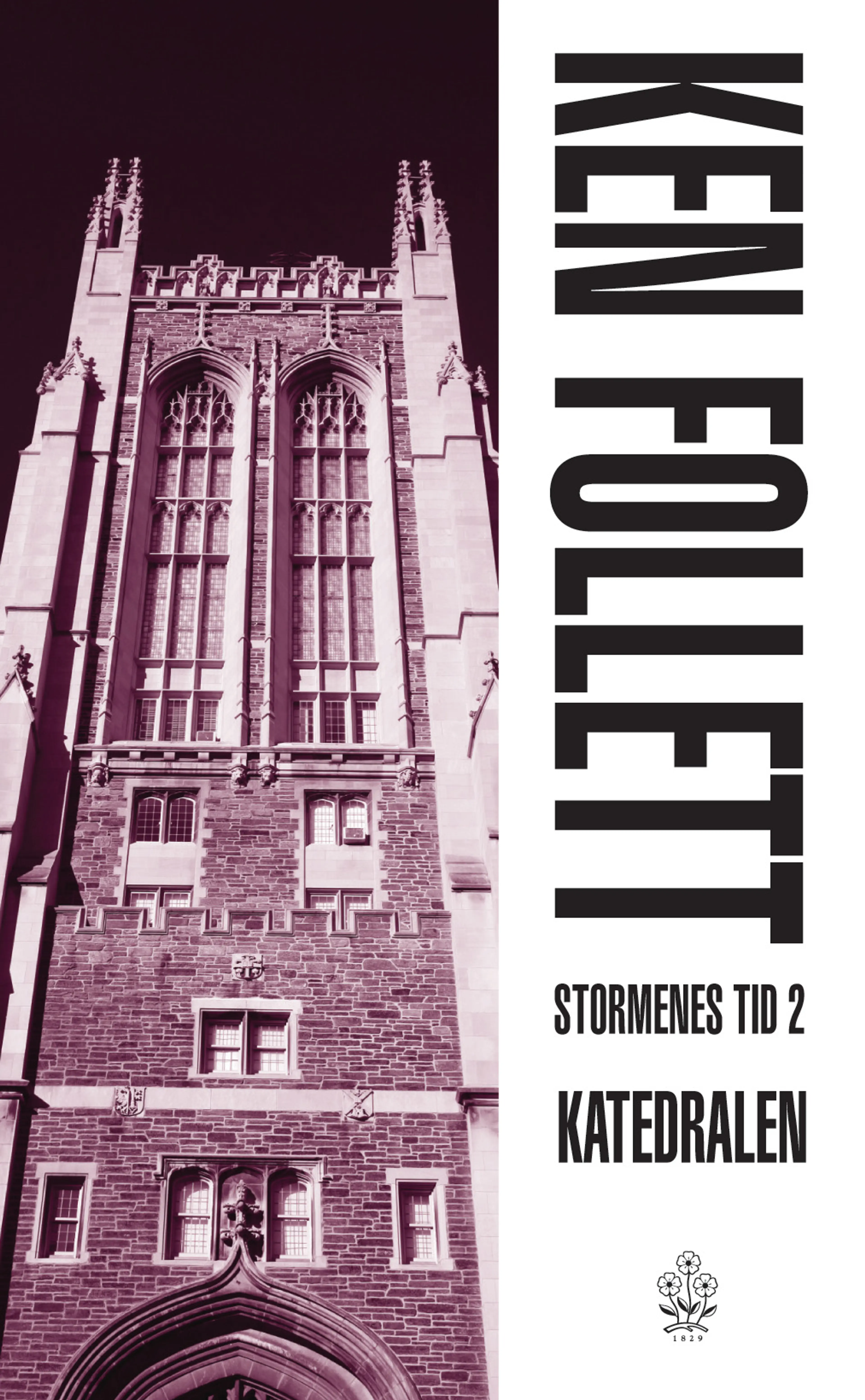 Omslag Stormenes tid B. 2 Katedralen av Ken Follett (Heftet)