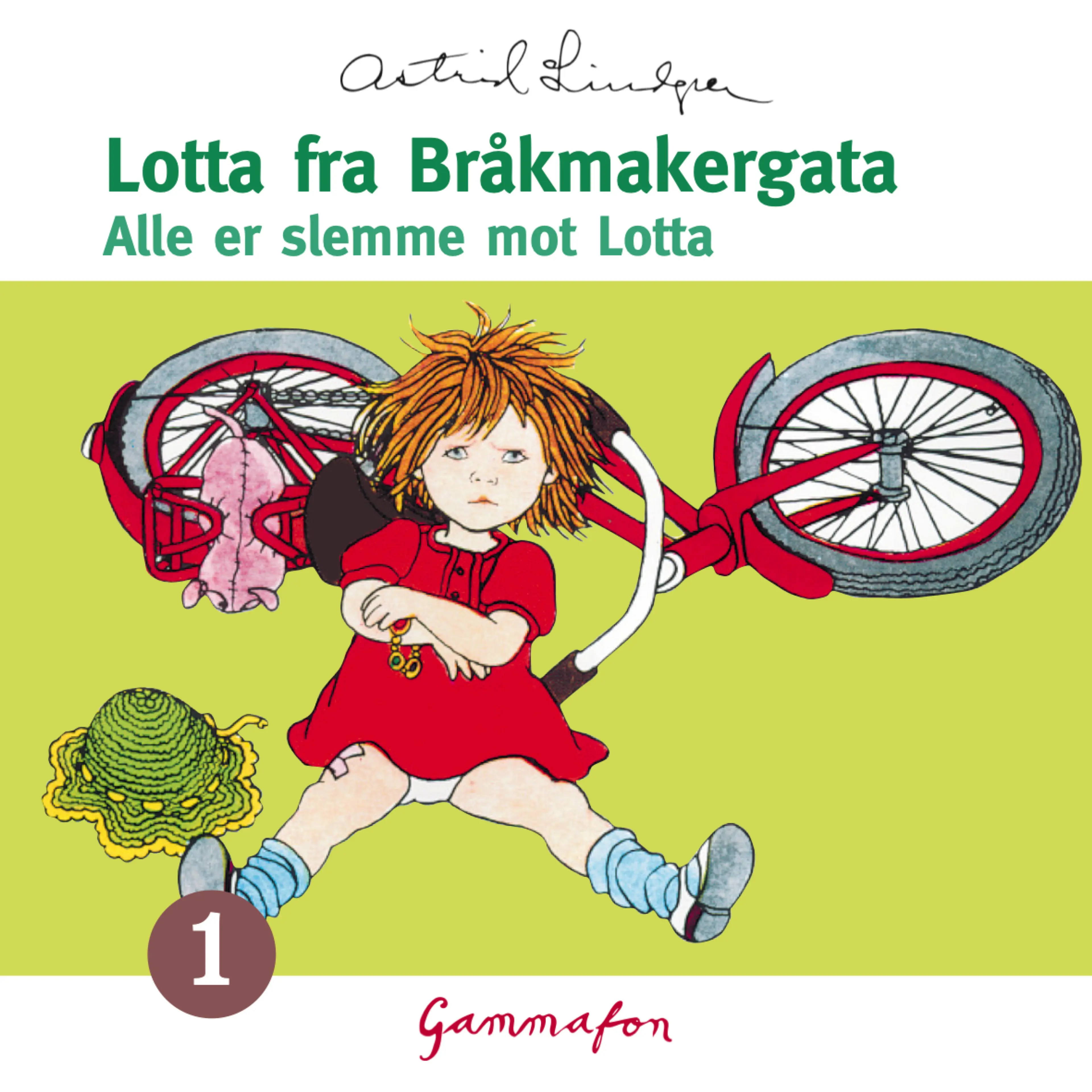 Omslag Alle er slemme mot Lotta av Astrid Lindgren (Lydbok)