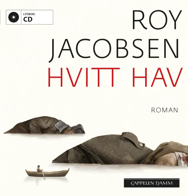 Omslag Hvitt hav av Roy Jacobsen (CD)