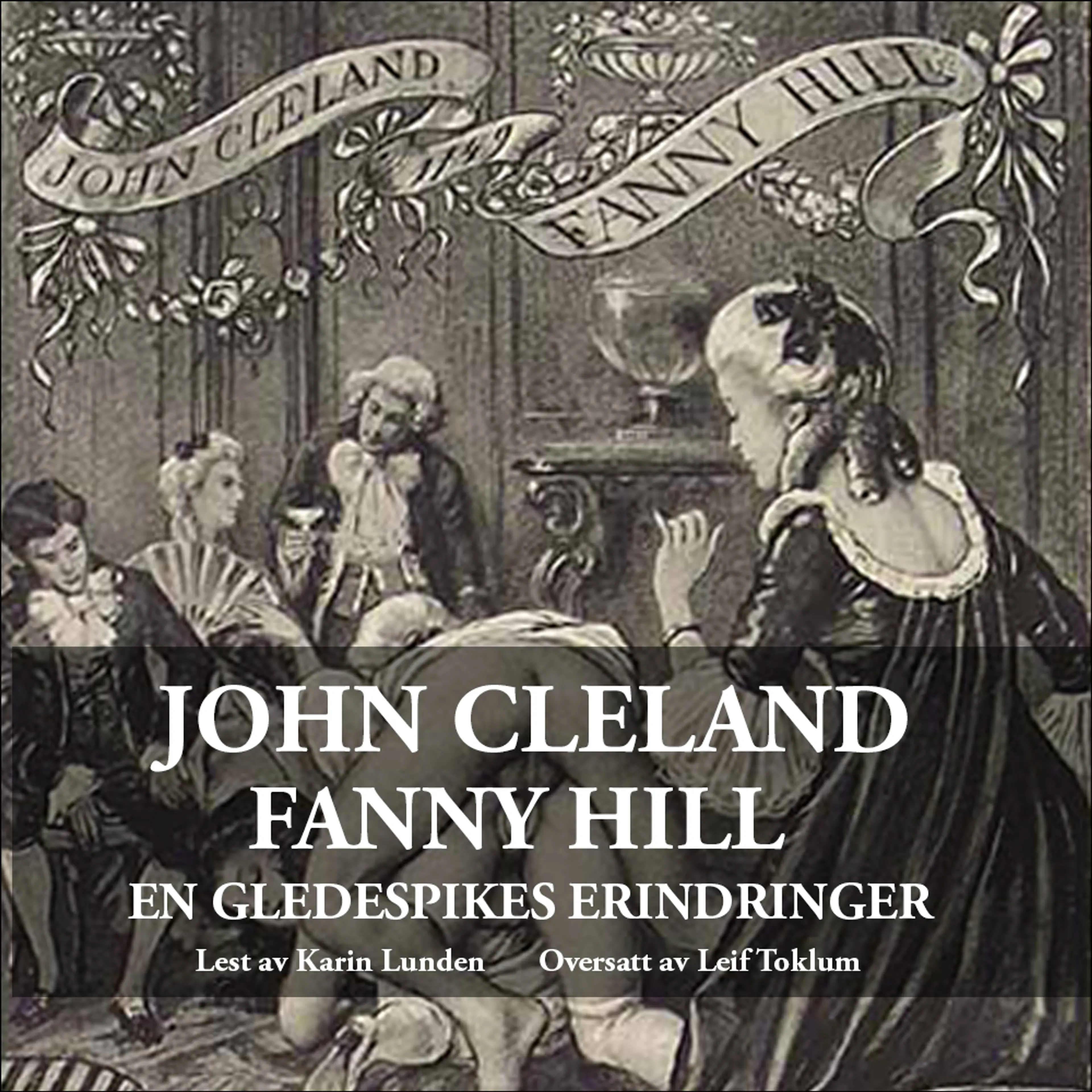 Omslag Fanny Hill av John Cleland (Lydbok)