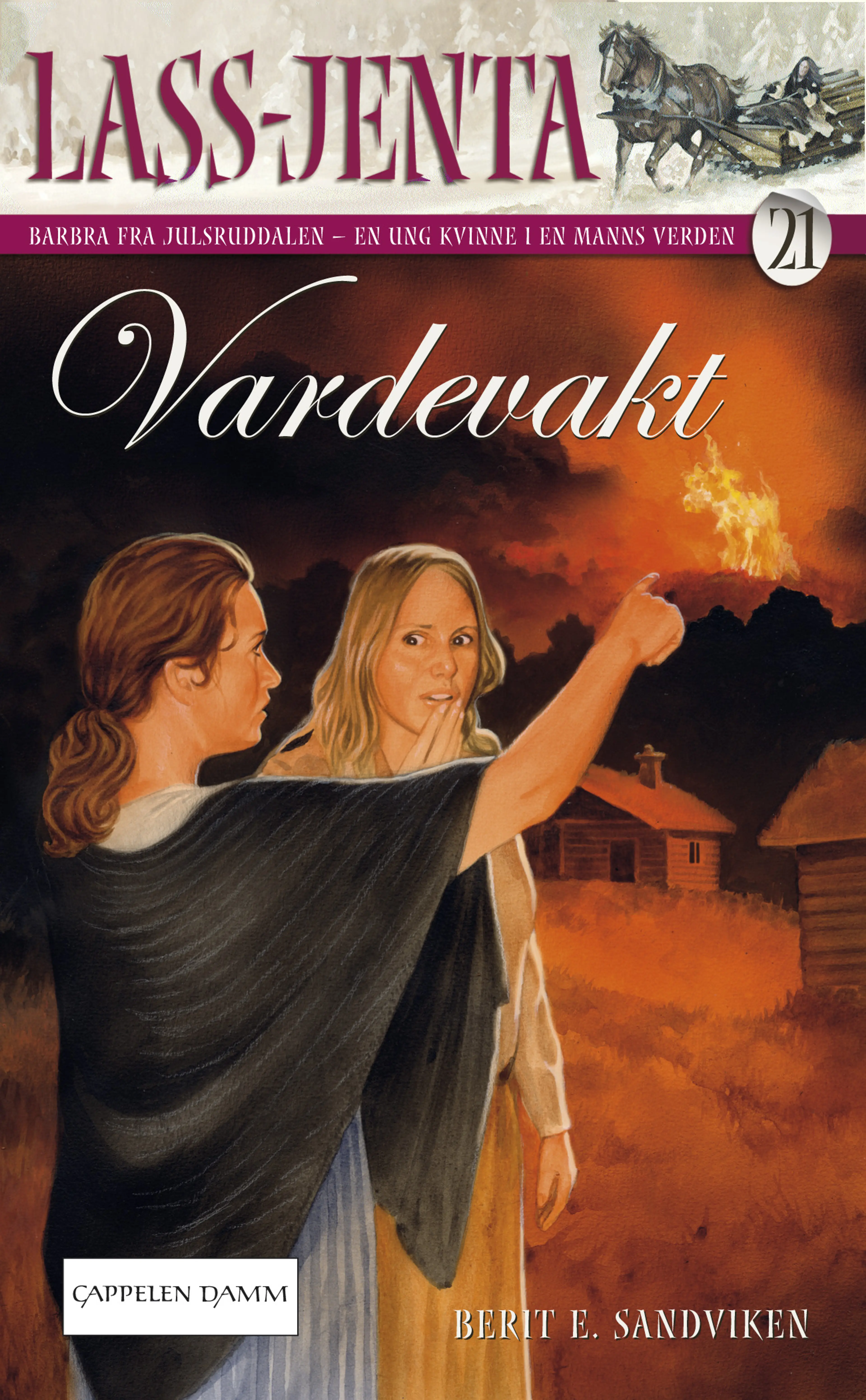 Omslag Vardevakt av Berit Sandviken (Ebok)