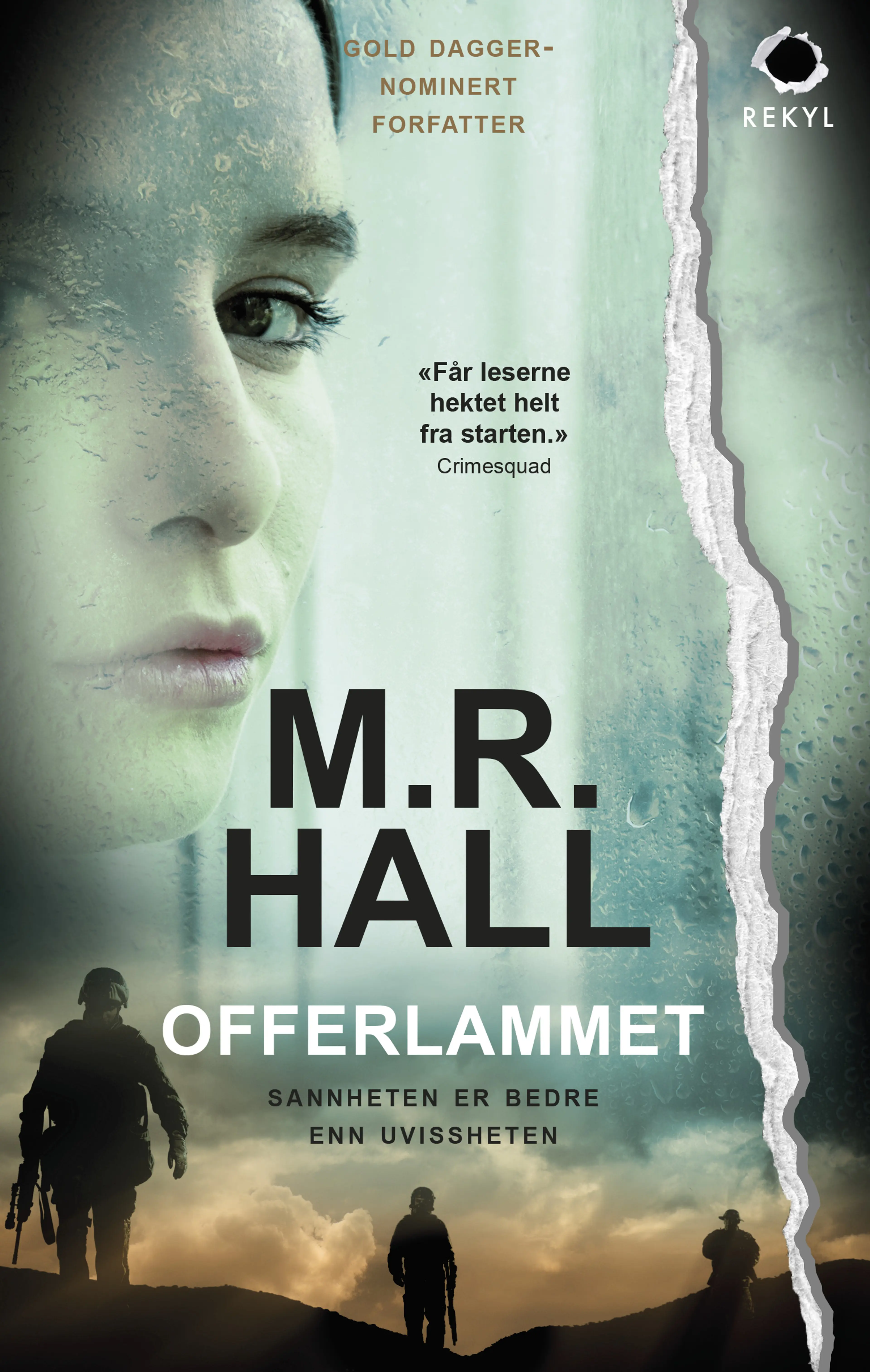Omslag Offerlammet av M.R. Hall (Ebok)