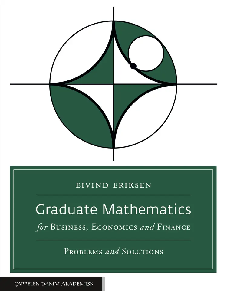 Omslag Graduate Mathematics for Business, Economics and Finance av Eivind Eriksen (Heftet)